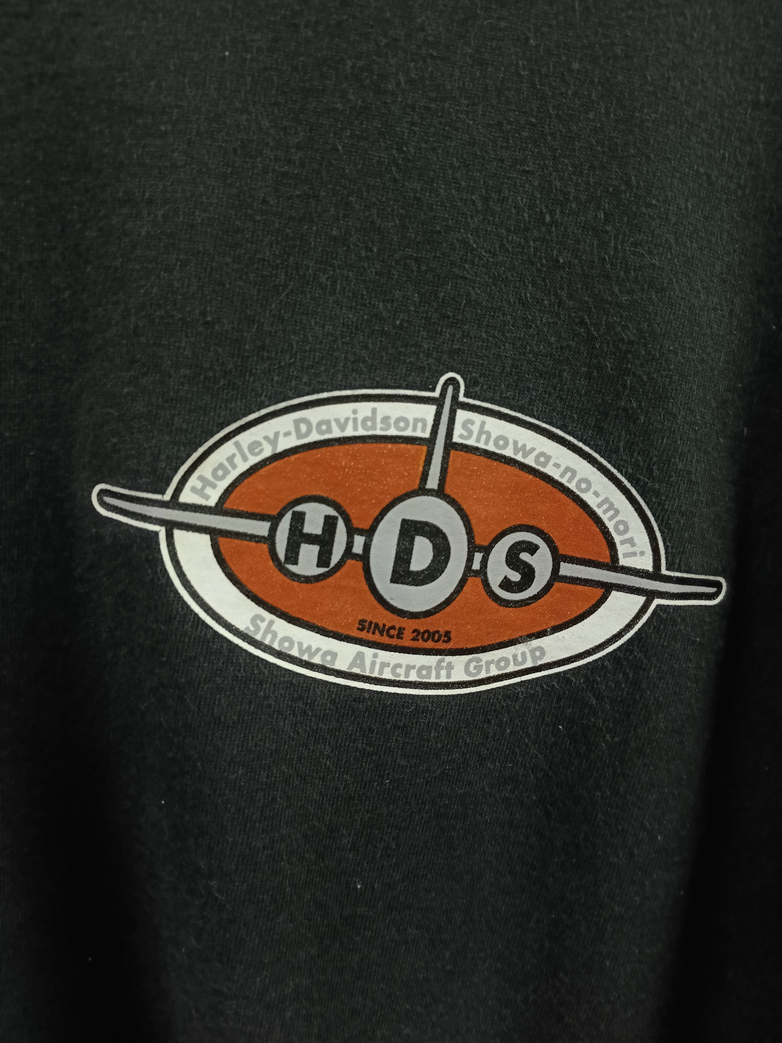 Harley Davidson × Vintage VINTAGE 2000s HARLEY DAVISDSON LONG SLEEVE Size US L / EU 52-54 / 3 - 4 Thumbnail