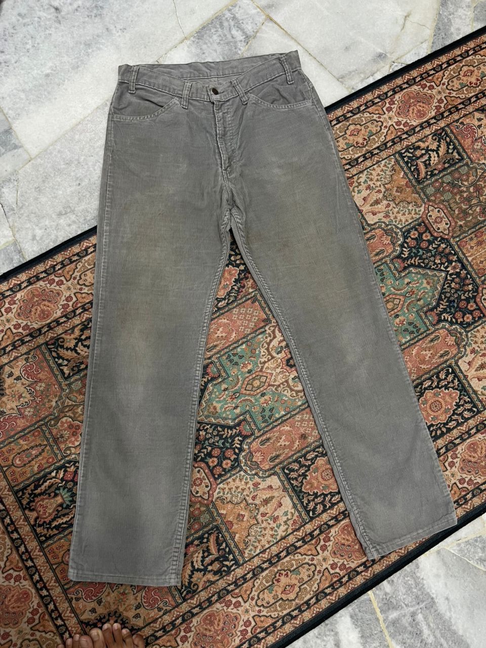 Levi's Vintage 70’s Levis 519 Corduroy Pants Size US 33 - 1 Thumbnail