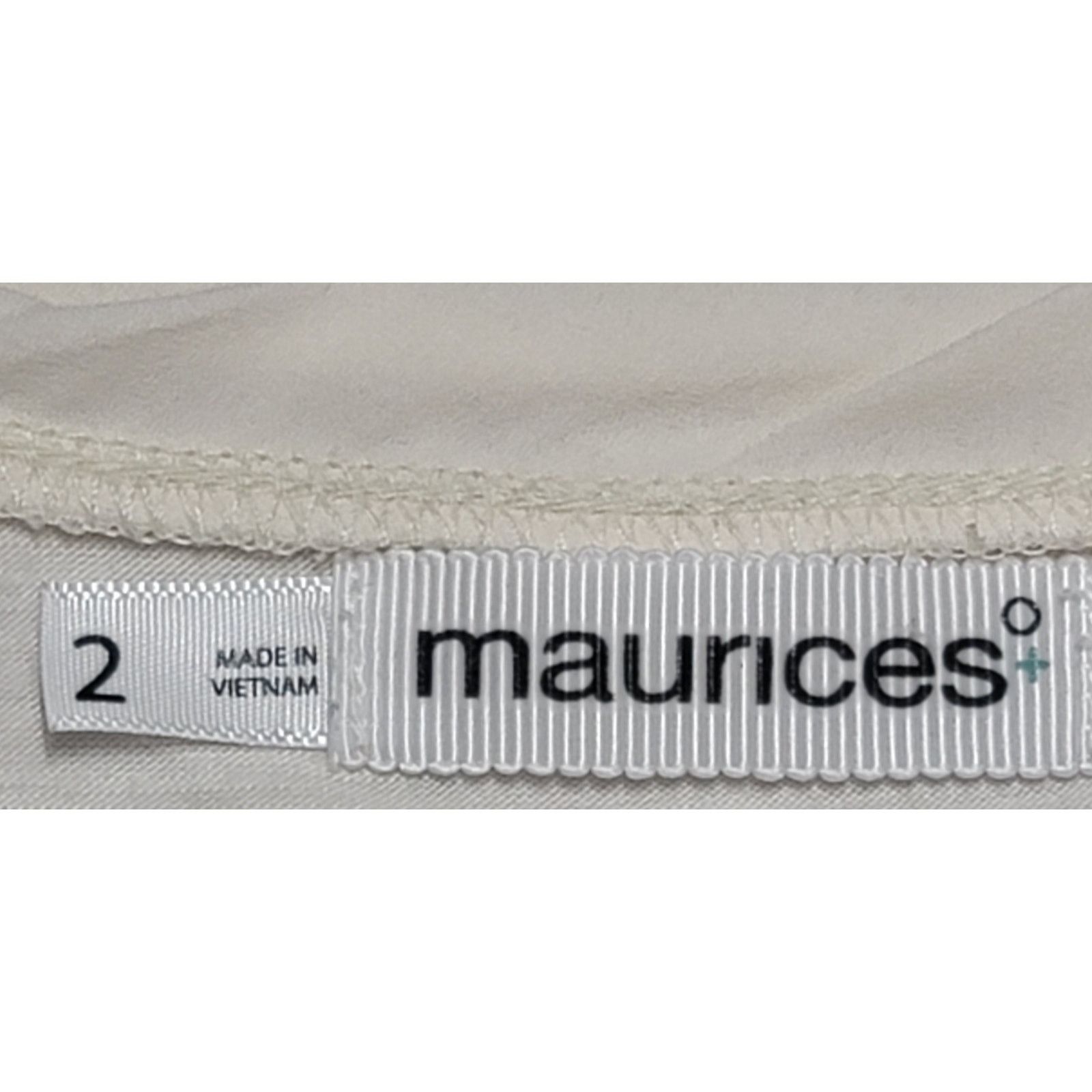Other Maurices Cream Beige Lace Overlay Top 2 20 22 Lightweight Size 3XL / US 20-22 - 3 Thumbnail