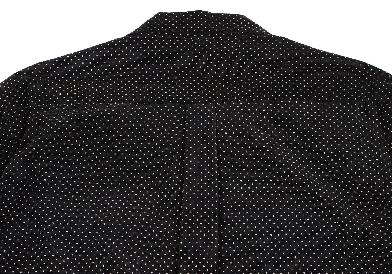 Jean Paul Gaultier Open Collar Dot Shirt in Black Beige (Size M) Size US M / EU 48-50 / 2 - 14 Thumbnail