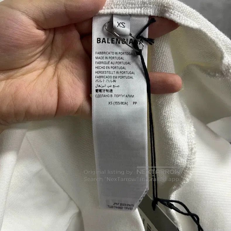 Balenciaga Balenciaga Logo Print Zip Hoodie. Size US XS / EU 42 / 0 - 3 Thumbnail