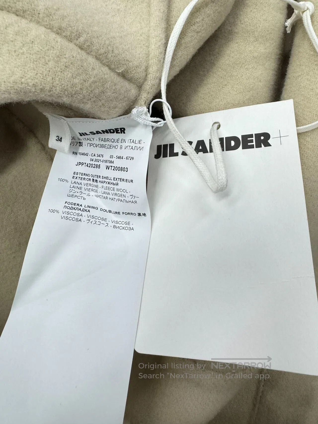 Jil Sander Jil Sander Women's Hoodie with Logo. Size XXS / US 00 / IT 34 - 5 Thumbnail