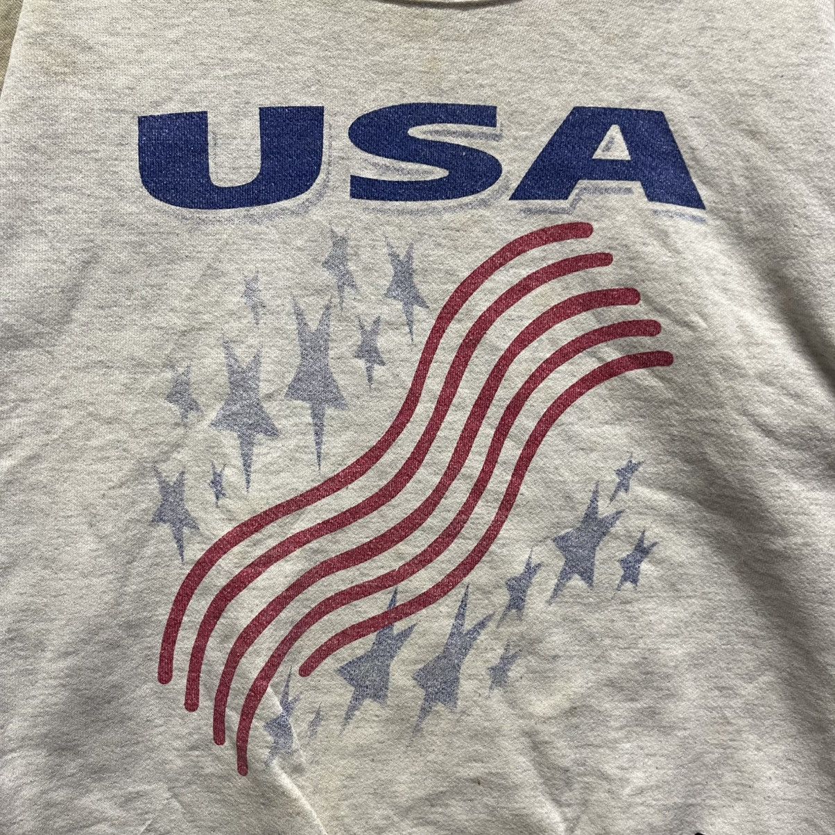 Signal Sport Vintage Signal Sports “USA Flag Stars & Stripes” Sweatshirt Size US M / EU 48-50 / 2 - 3 Thumbnail