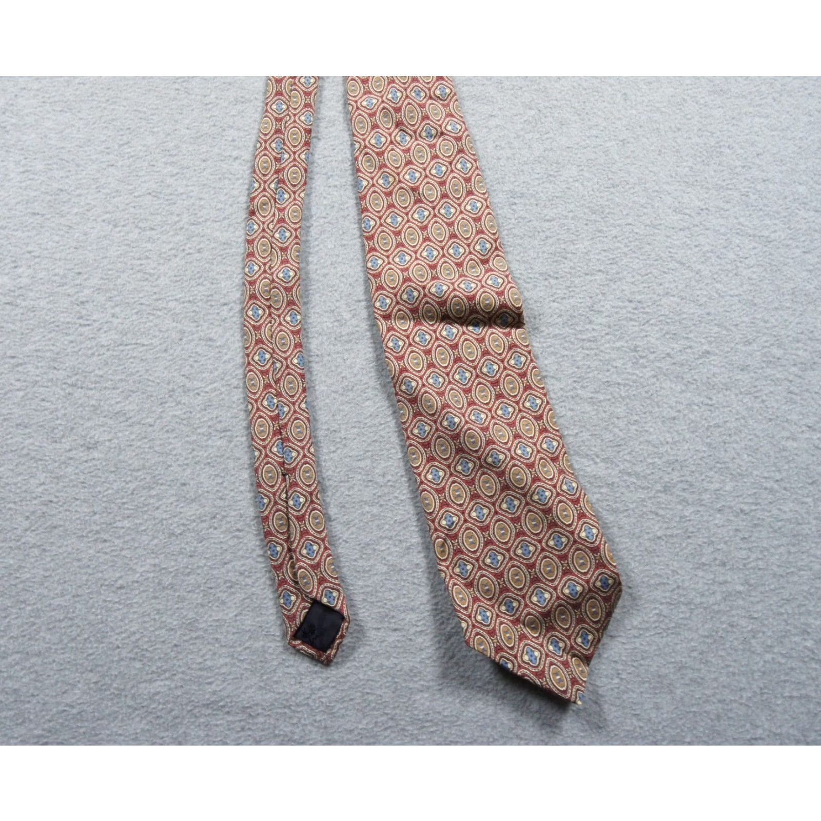 Brooks Brothers VINTAGE Brooks Brothers Tie Red Makers Silk Cotton NEW OLDSTOCK Work Business Tie Mens Size ONE SIZE - 3 Thumbnail