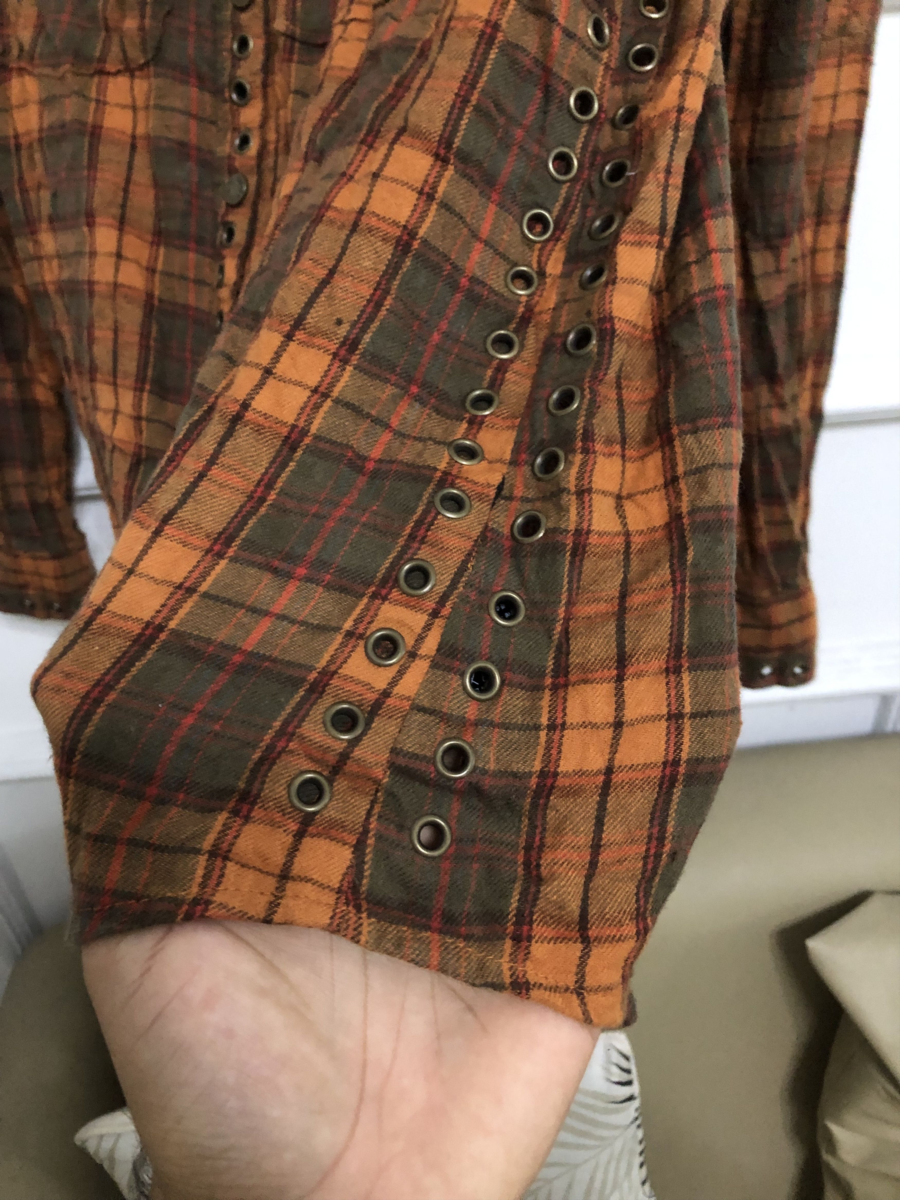 Zadig & Voltaire Zadig & Voltaire punk studed button ups shirts Size US S / EU 44-46 / 1 - 7 Thumbnail