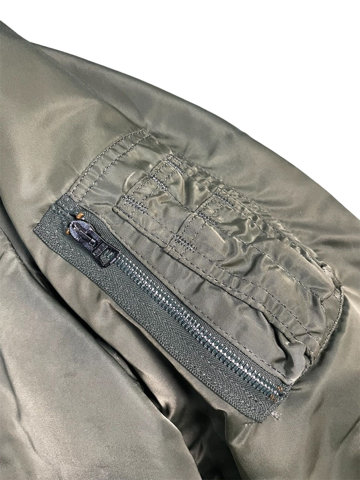 Alpha Industries Vintage 80s Alpha Industries Ma-1 Flyer’s Jacket Size US XL / EU 56 / 4 - 8 Thumbnail