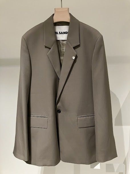 image of Jil Sander O1Loc1C0124 Coat In Brown, Men's (Size Small)
