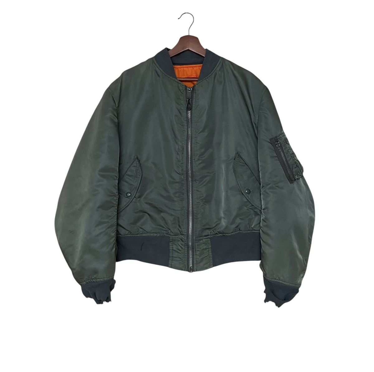 Alpha Industries Vintage Alpha Industries MA-1 Fly Jacket