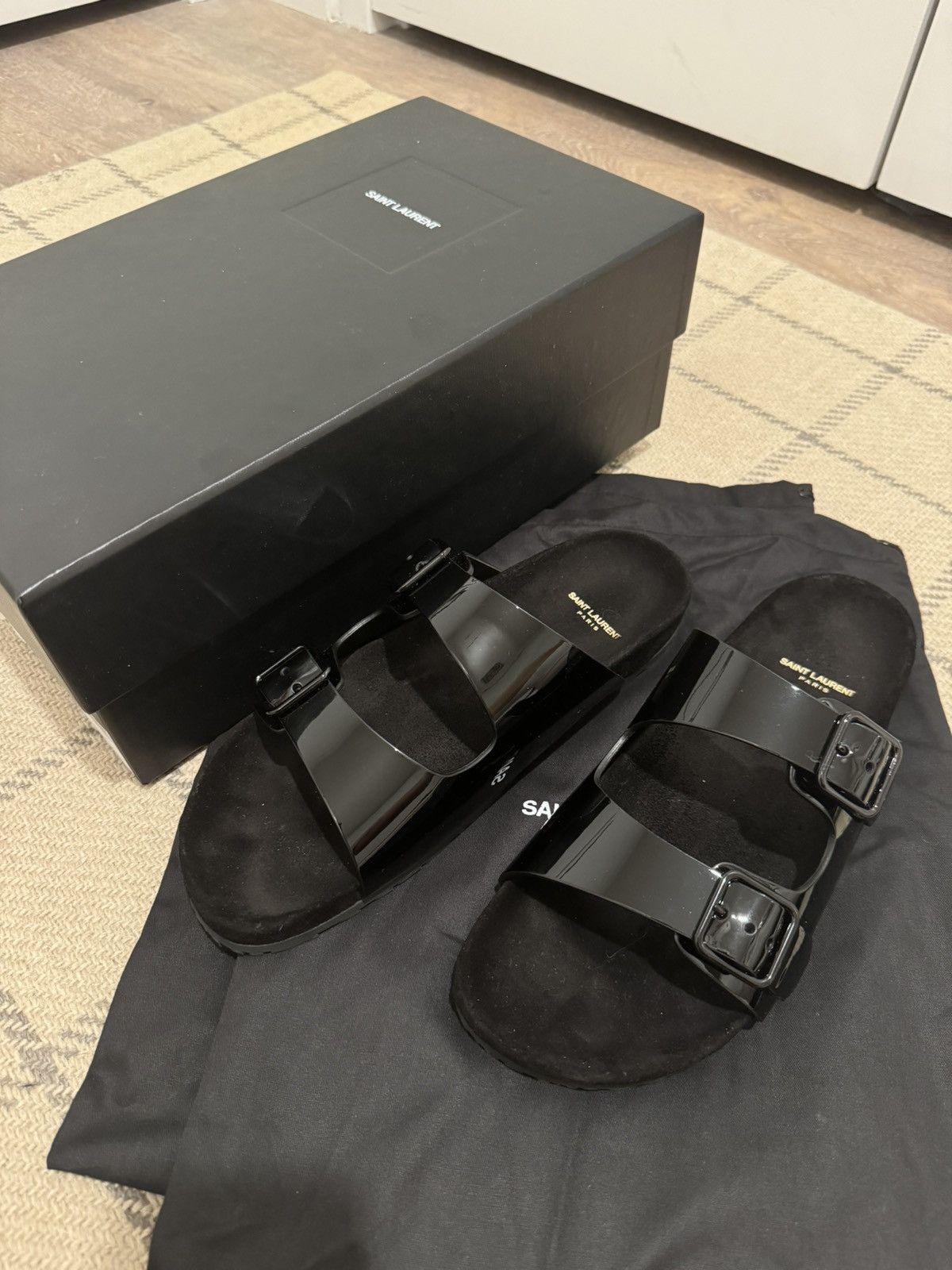 Saint Laurent Paris Saint Laurent Sandals - New Size US 9 / EU 42 - 1 Thumbnail