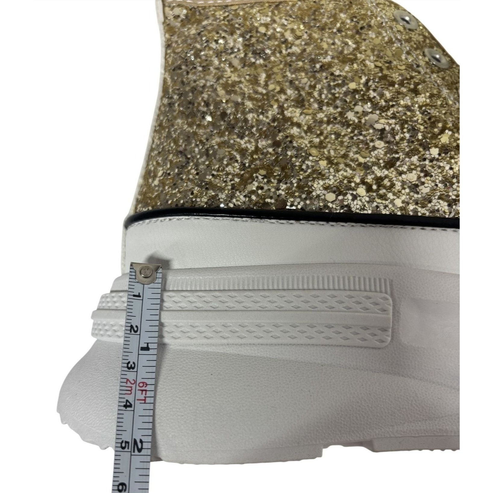 Other MATA / Rave Nights / Glitter High-Top / Platform / Sneakers Size US 7 / IT 37 - 8 Thumbnail
