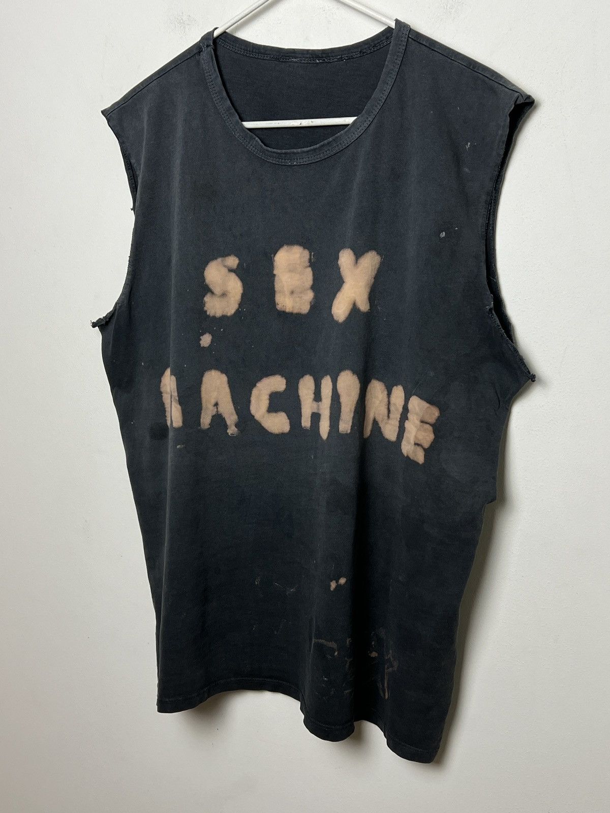 Seditionaries sex machine handmade tie dye trashed painter t shirt 1/1 y2k Size US L / EU 52-54 / 3 - 2 Thumbnail