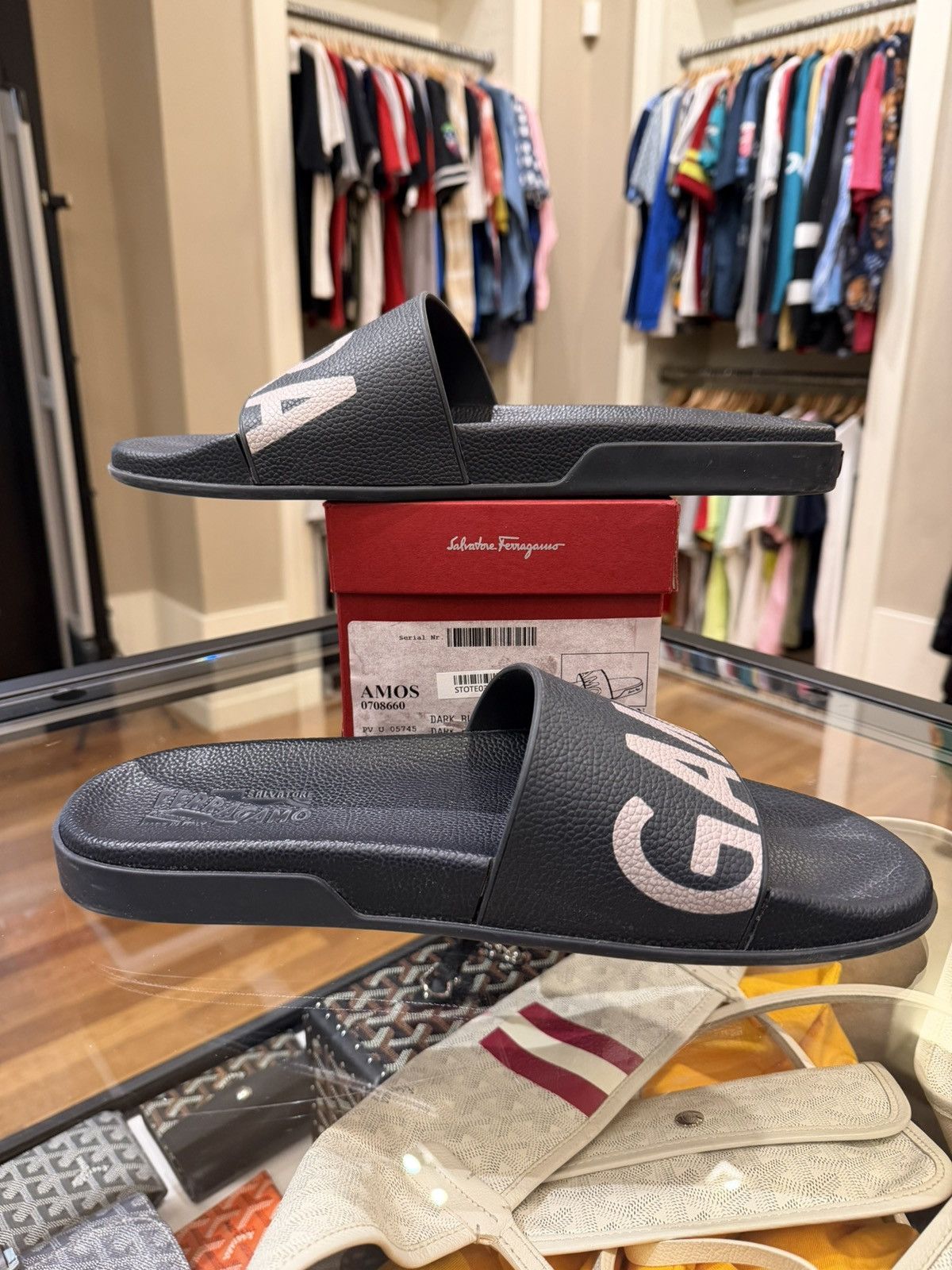 Salvatore Ferragamo Ferragamo Slides Size US 13 / EU 46 - 2 Thumbnail