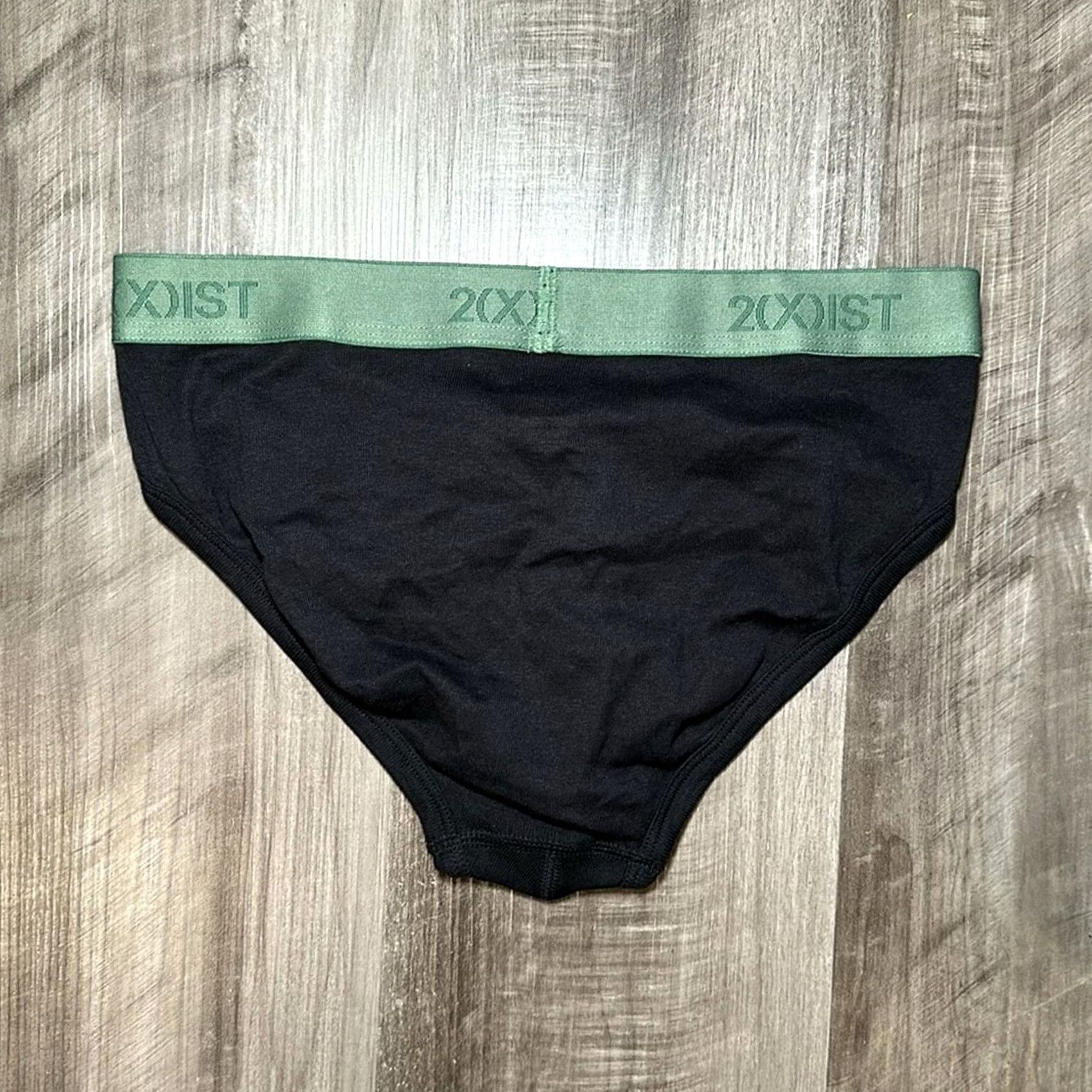 Vintage 2xist Brief Black Underwear, Men, Small, Regular, Low Rise, 2xist, Brief, Underwear, NWOT, UF2479 Size US 29 - 2 Thumbnail
