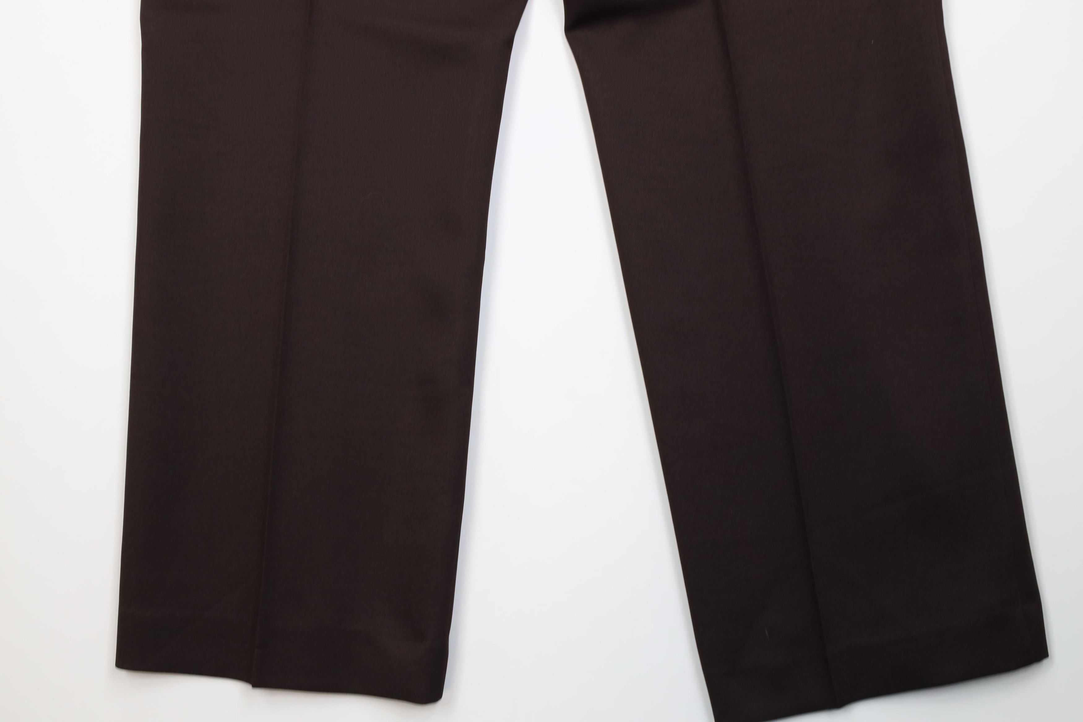 Vintage Deadstock Vintage 70s Streetwear Wide Leg Chino Pants Brown Size US 40 / EU 56 - 13 Thumbnail