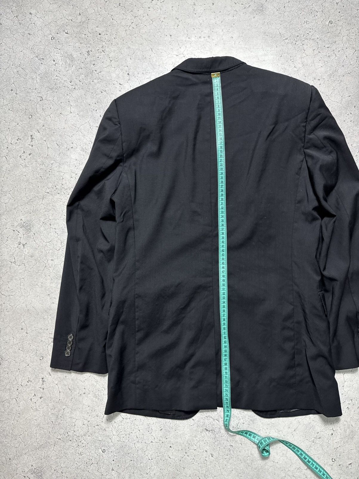 Dolce & Gabbana Dolce & Gabbana Luxury Blazer Jacket Vintage Black Size 34R - 12 Thumbnail