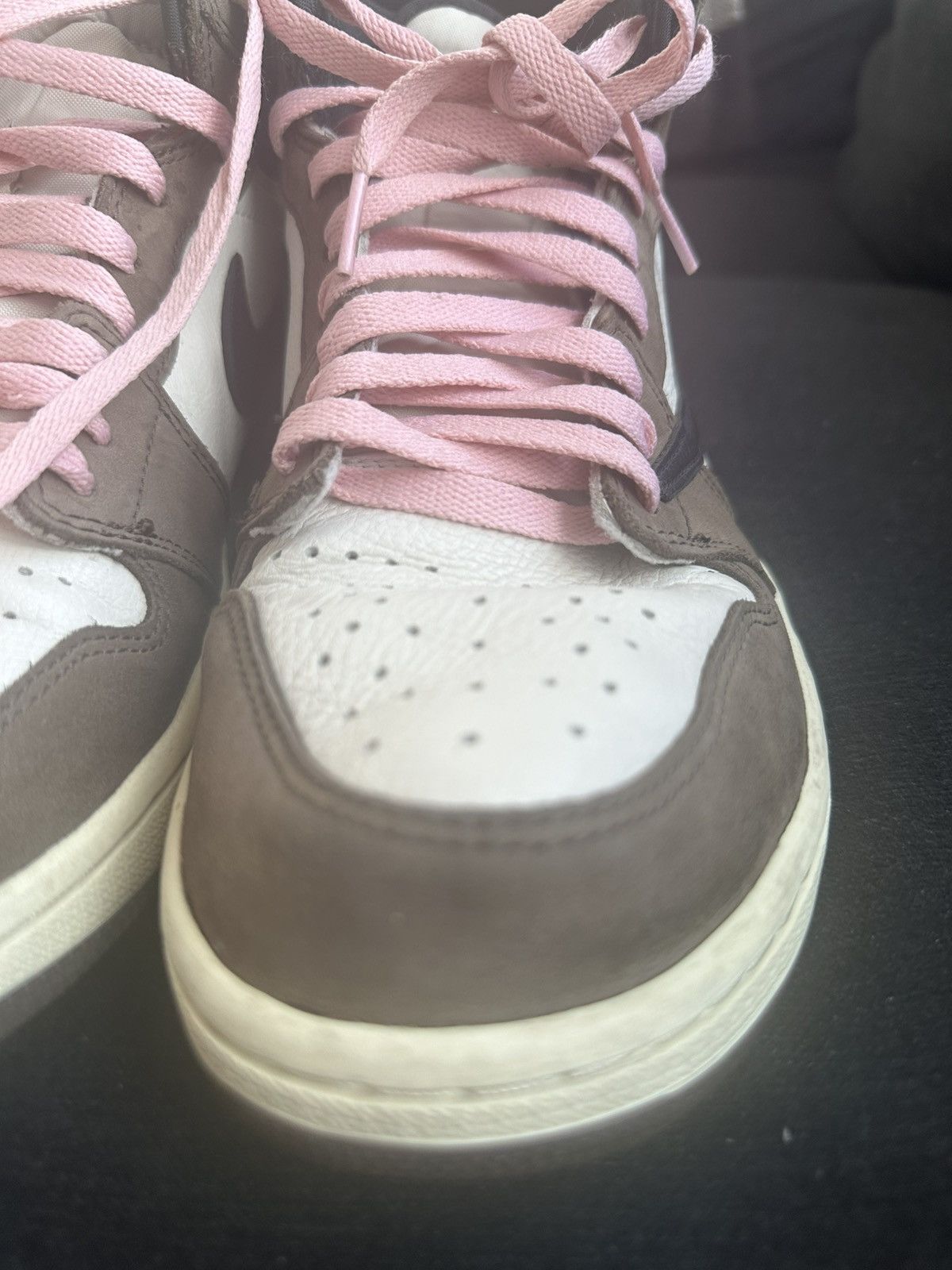 Jordan Brand × Travis Scott Jordan 1 Retro High OG SP Travis Scott Mocha Size US 12 / EU 45 - 14 Thumbnail