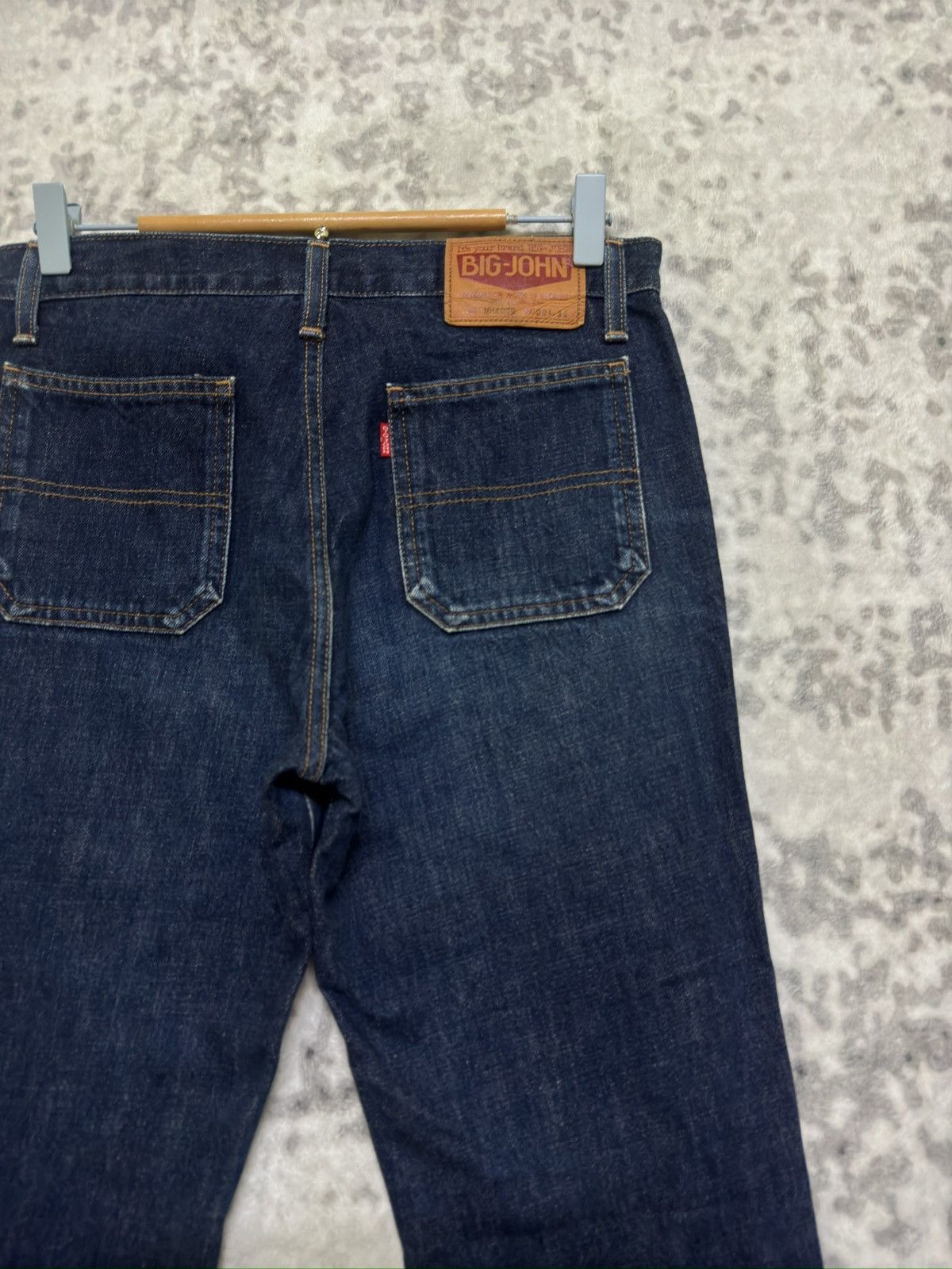 If Six Was Nine Vintage Vintage Big John Bell Bottom Flare Denim Jeans Size US 29 - 9 Thumbnail