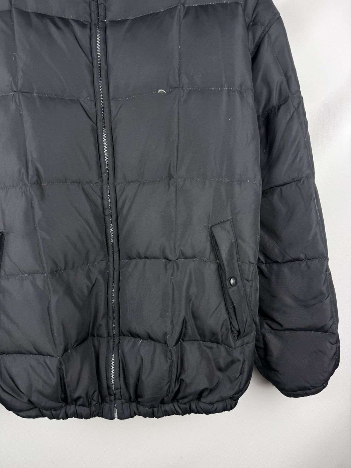 Yves Saint Laurent VTG 90s Yves Saint Laurent YSL Logo Nylon Down Puffer Jacket Size US L / EU 52-54 / 3 - 6 Thumbnail