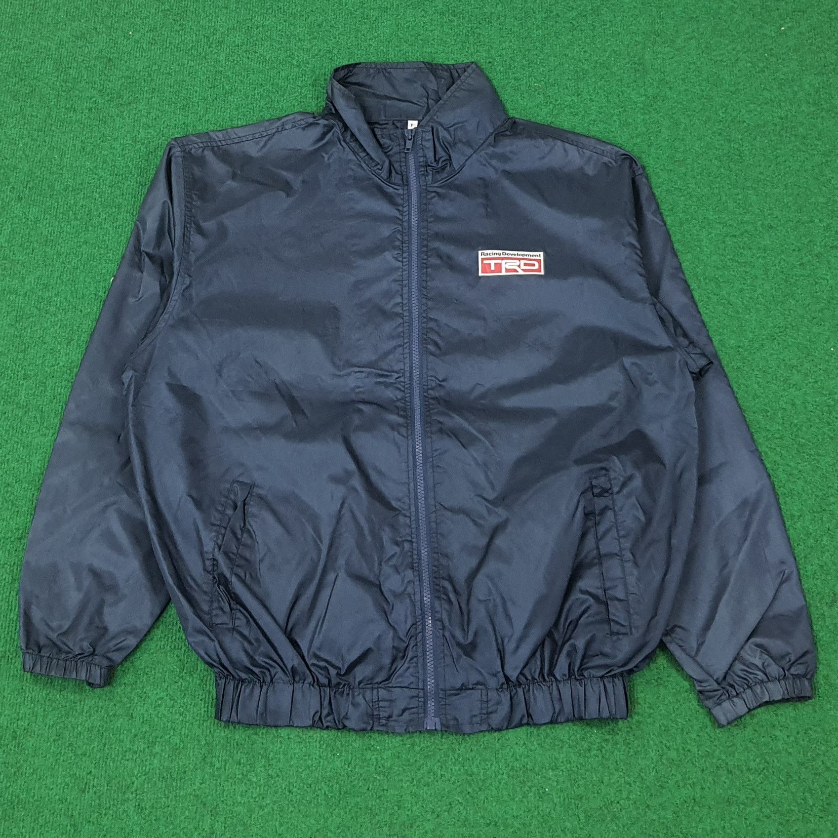Japanese Brand × Vintage Vintage TRD Toyota Motorsports Windbreaker Jacket C220N1 Size US L / EU 52-54 / 3 - 3 Thumbnail