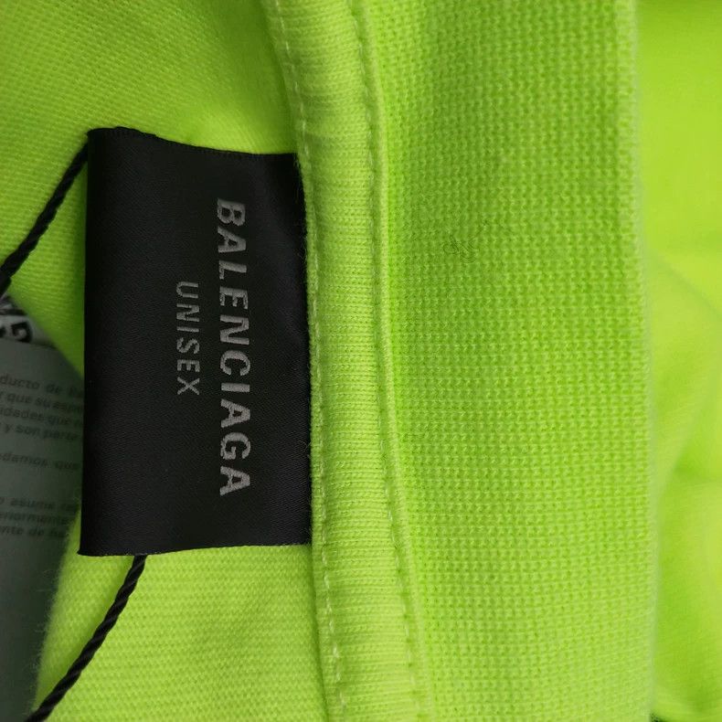 Balenciaga Balenciaga Cotton Letter Logo Crewneck T-Shirt M Size Size US M / EU 48-50 / 2 - 5 Thumbnail