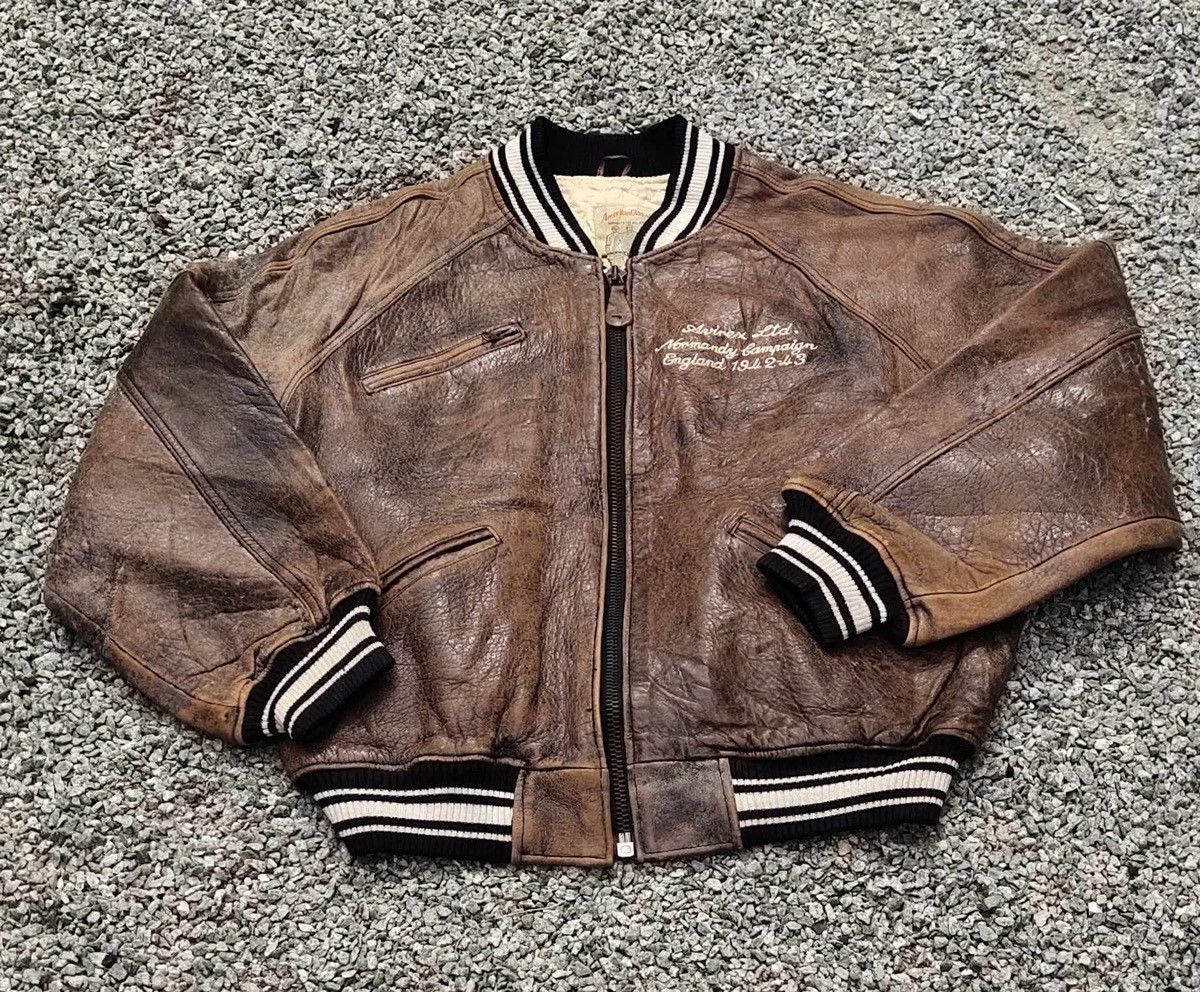 Avirex × Vintage Vintage Avirex leather jacket Size US M / EU 48-50 / 2 - 2 Thumbnail