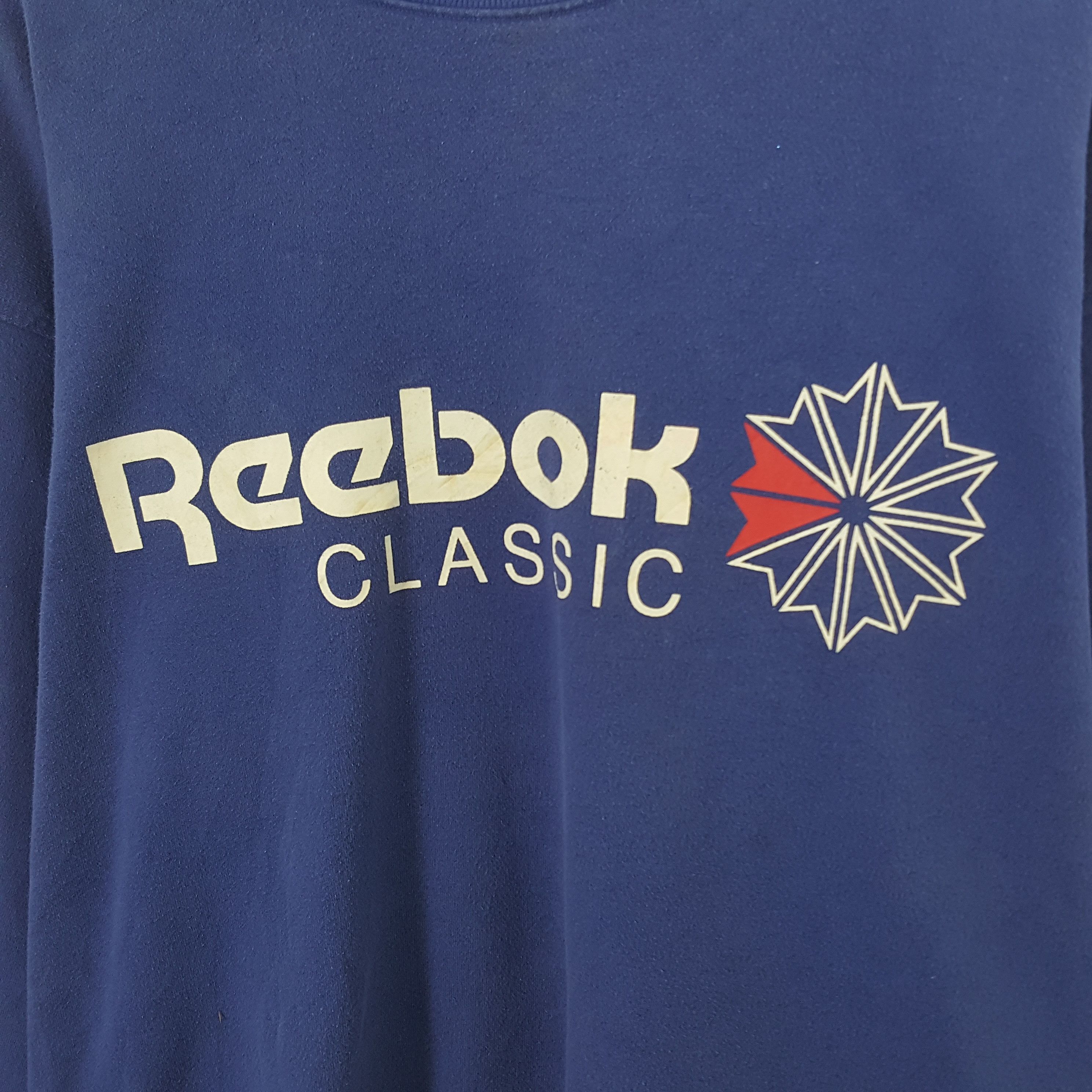 Reebok × Vintage Vintage Reebok Classic Sweatshirt Size US XL / EU 56 / 4 - 2 Thumbnail