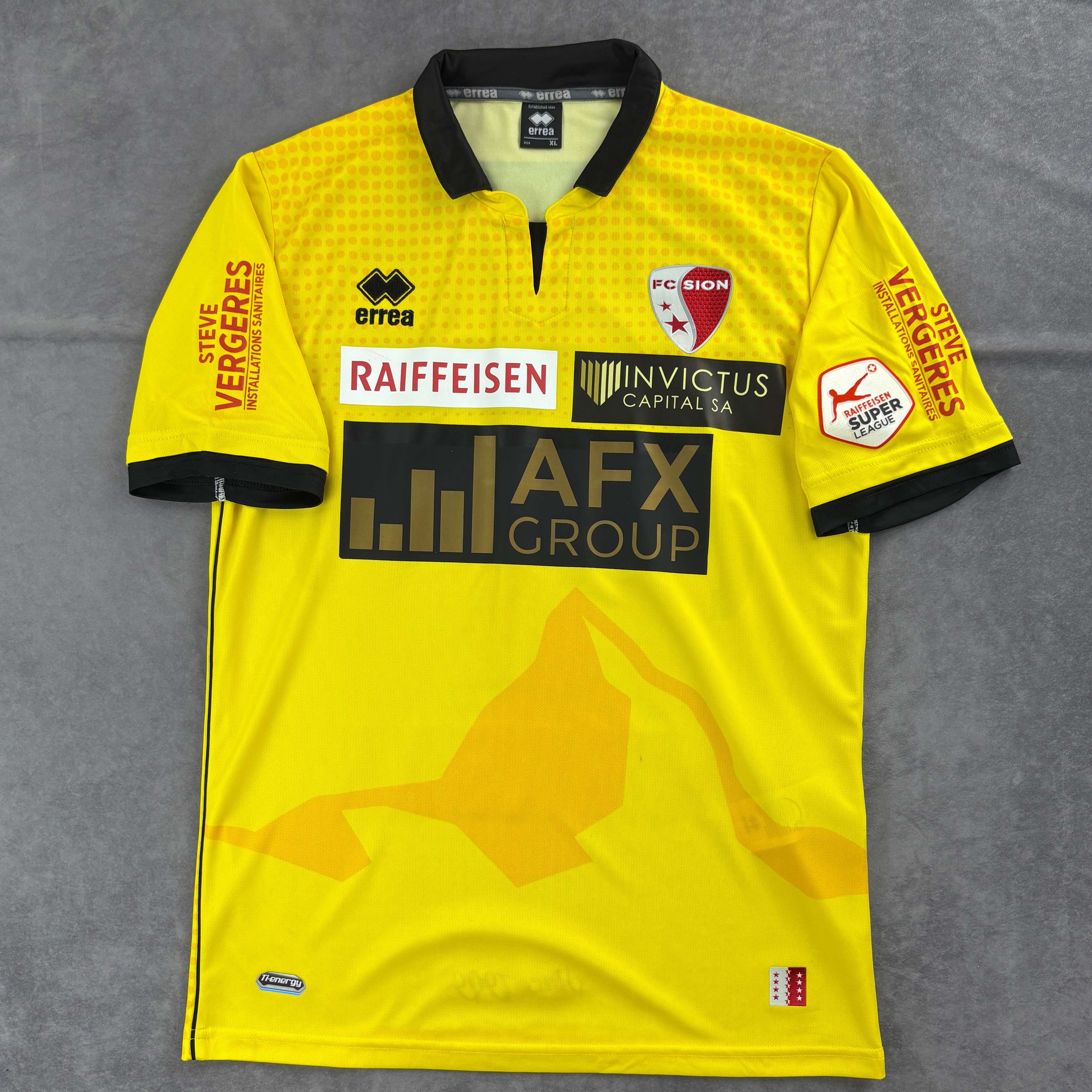Errea Sion 2016-17 Errea GK Anton Mitryushkin football jersey XL Size US XL / EU 56 / 4 - 2 Thumbnail