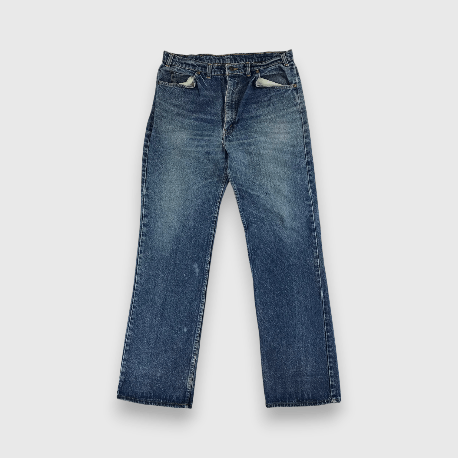 Levi's Vintage 80s Levis 617 Orange Tab Jeans-J336 Size US 35 - 1 Thumbnail