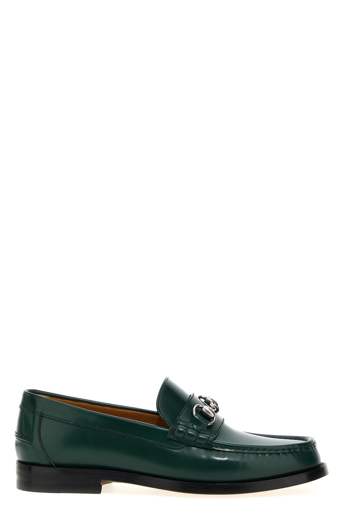 image of Gucci 'morsetto' Loafers in Green, Men's (Size 9)