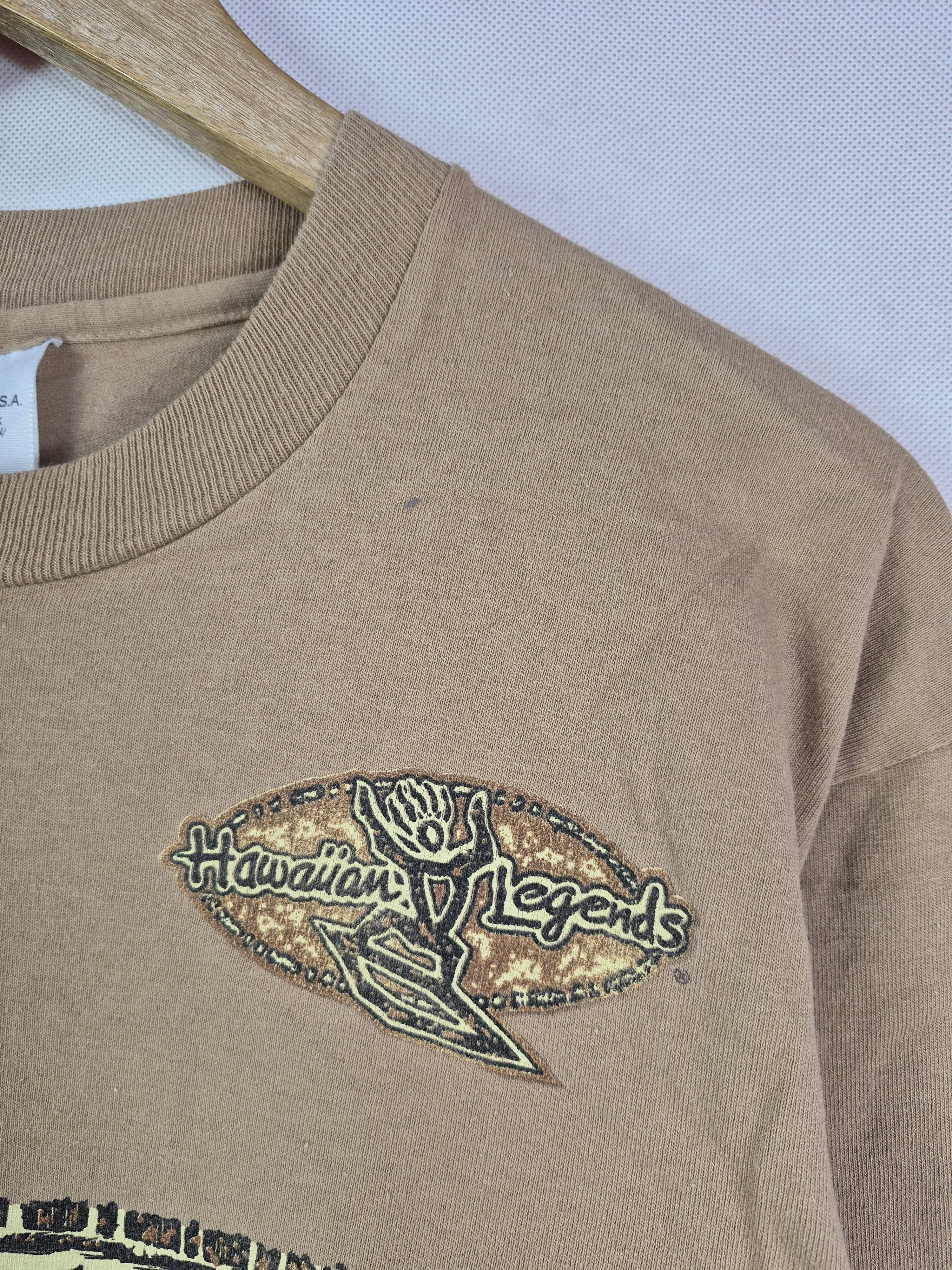 Vintage 🔥 Vintage 90s Hawaiian Legends Surf Hawaii Tees Size US M / EU 48-50 / 2 - 4 Thumbnail