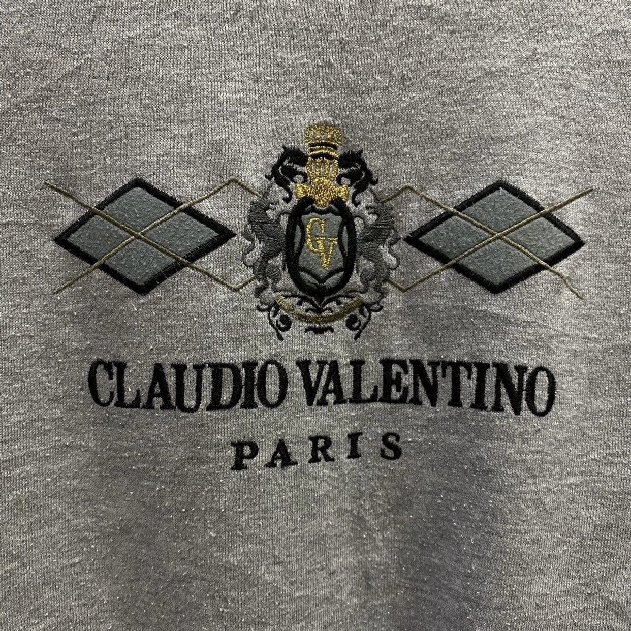 Valentino × Vintage Vintage Claudio Valentino sweatshirt Size US M / EU 48-50 / 2 - 3 Thumbnail