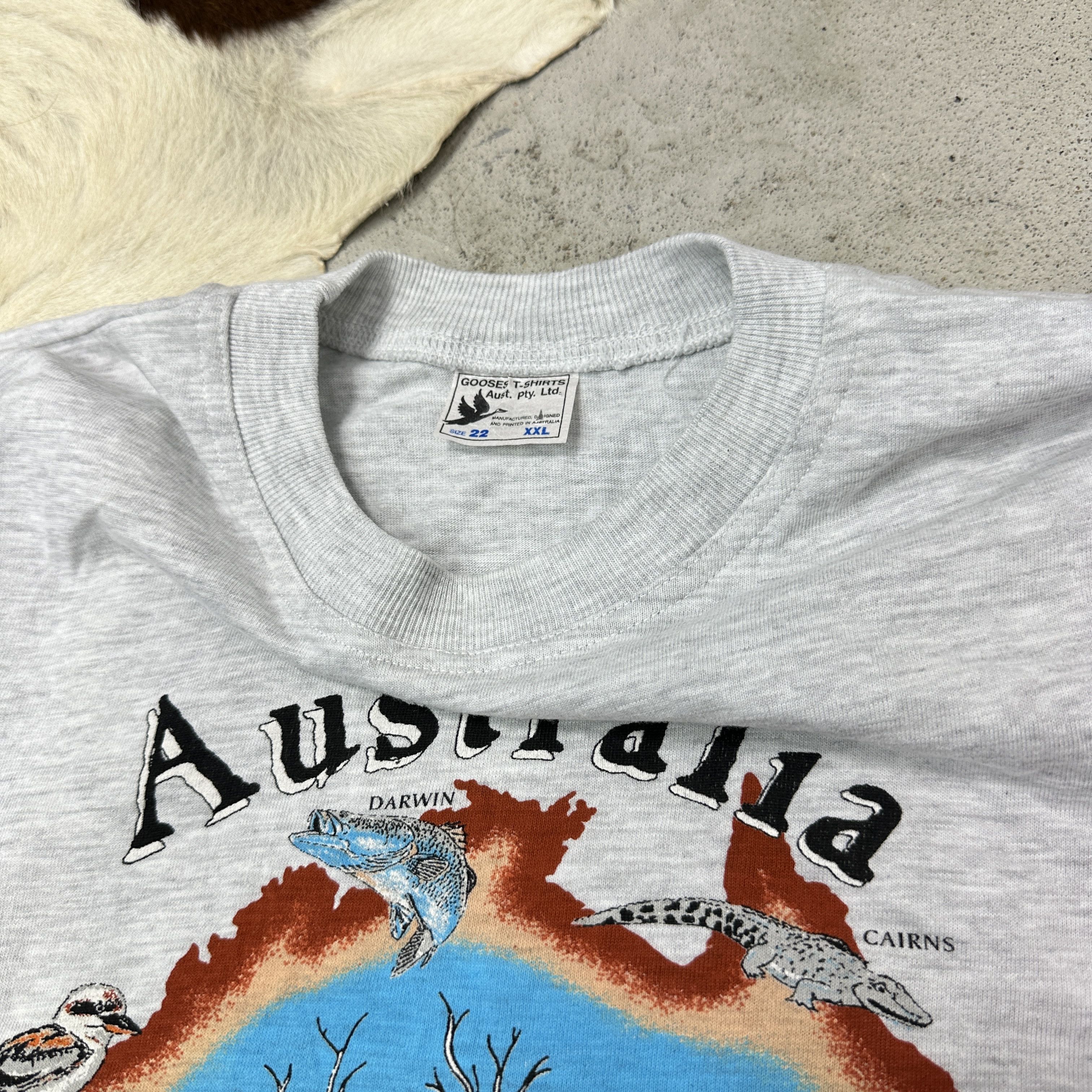 Vintage Vintage Streetwear Old School Australia T-shirt 90s Size US XXL / EU 58 / 5 - 3 Thumbnail