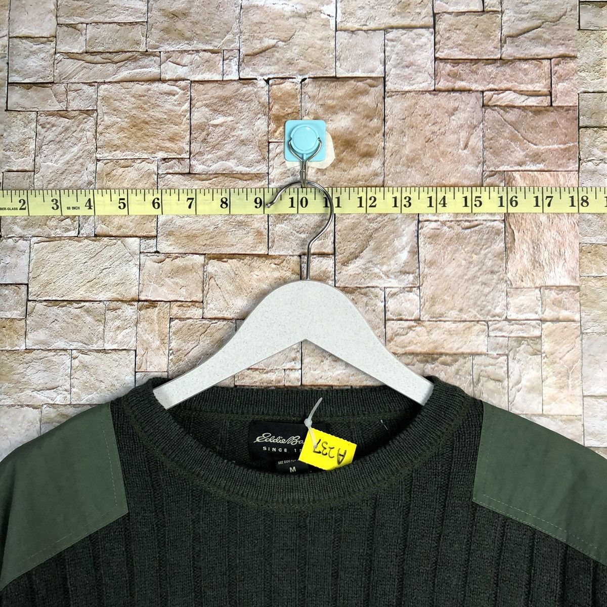 Eddie Bauer Eddie Bauer sleeve pocket Green Knitwear #A237 Size US M / EU 48-50 / 2 - 4 Thumbnail