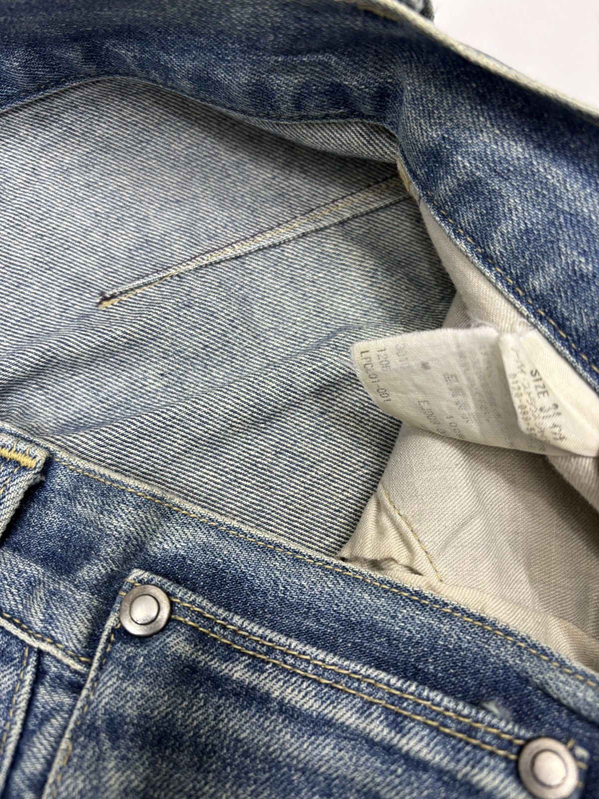 Engineered Garments × Levi's Levis Engineered 1999 Flare Twist Rusty Flared Jeans Size US 33 - 16 Thumbnail