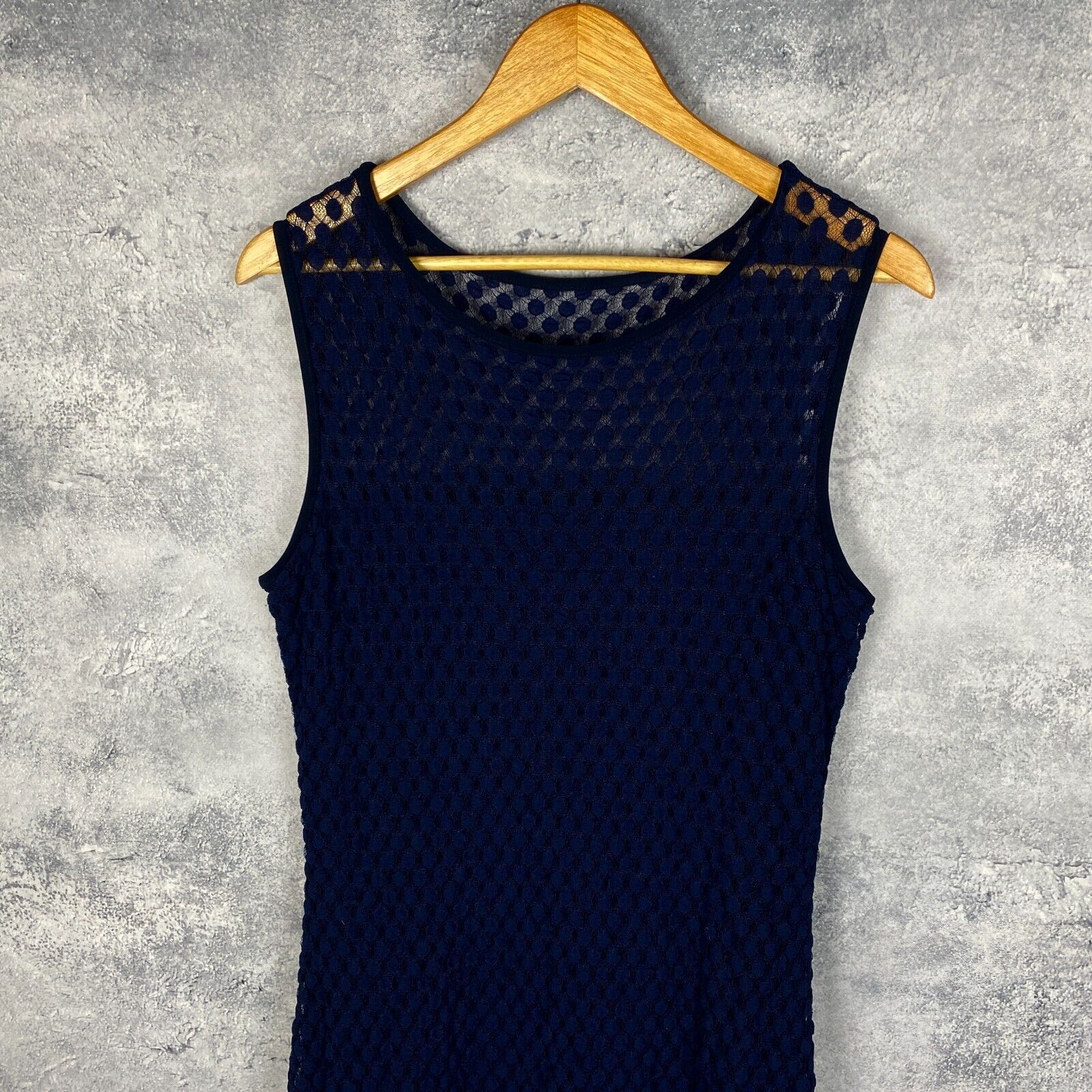Joseph Ribkoff Joseph Ribkoff Women's Dress Size UK 16 Blue Sleeveles ` Size XXL / US 16-18 / IT 52-54 - 2 Thumbnail