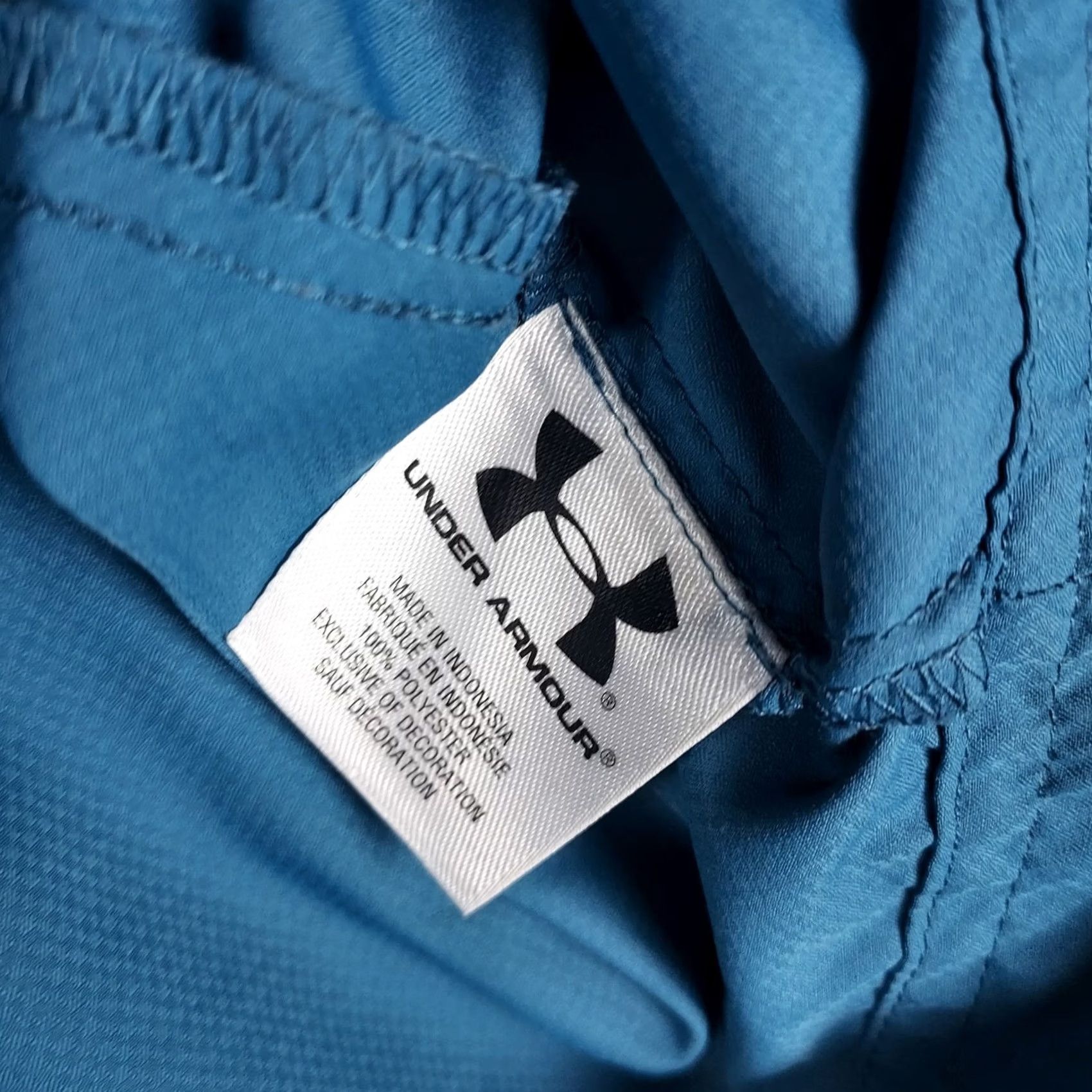 Under Armour Under Armour Men Long Sleeve Fishing Shirt Blue Medium Loose Fit Crew Neck Pullover Breathable Polyester Logo Size US M / EU 48-50 / 2 - 7 Thumbnail