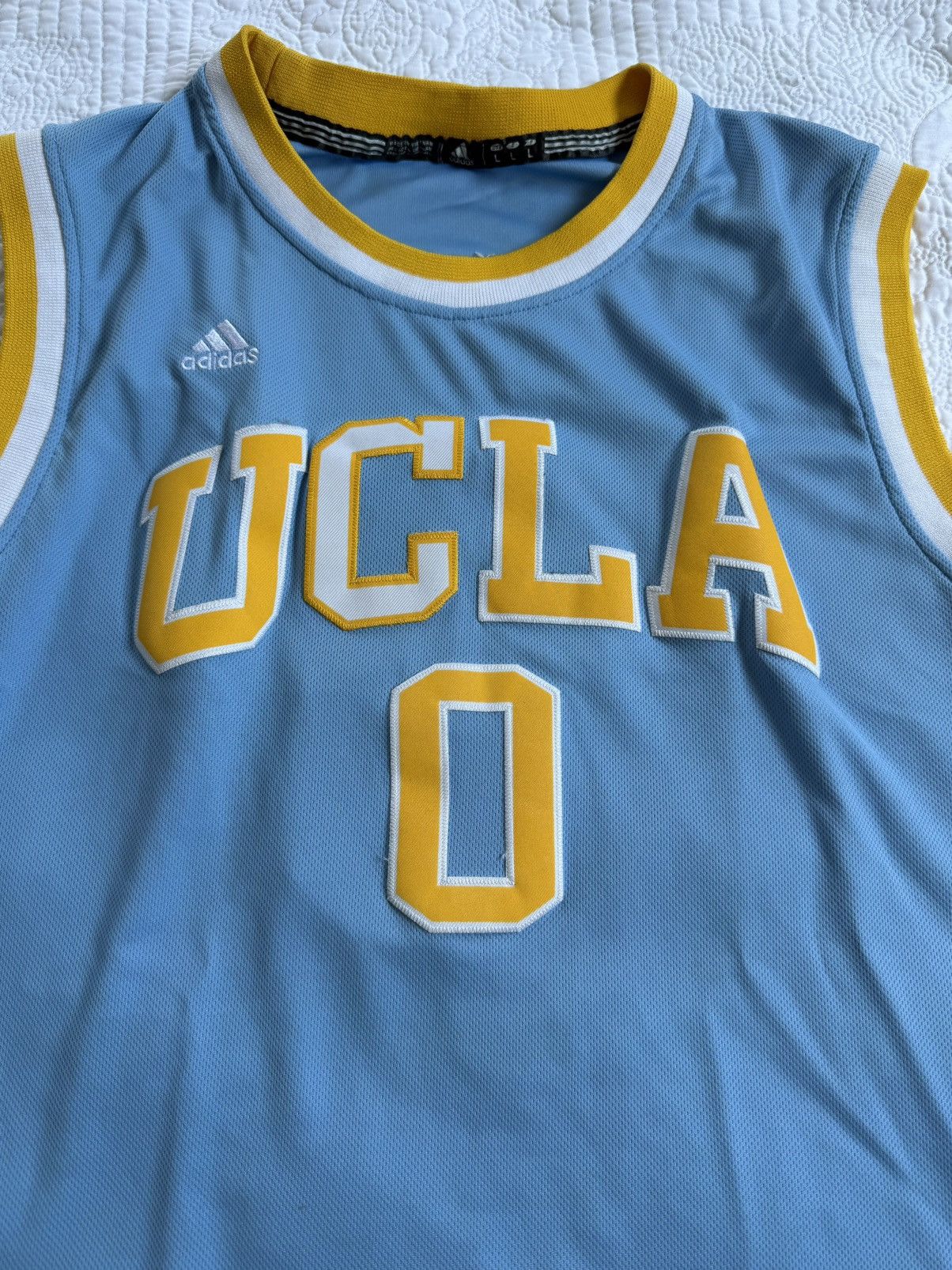 Adidas Vintage UCLA Russell Westbrook Jersey Size US L / EU 52-54 / 3 - 2 Thumbnail