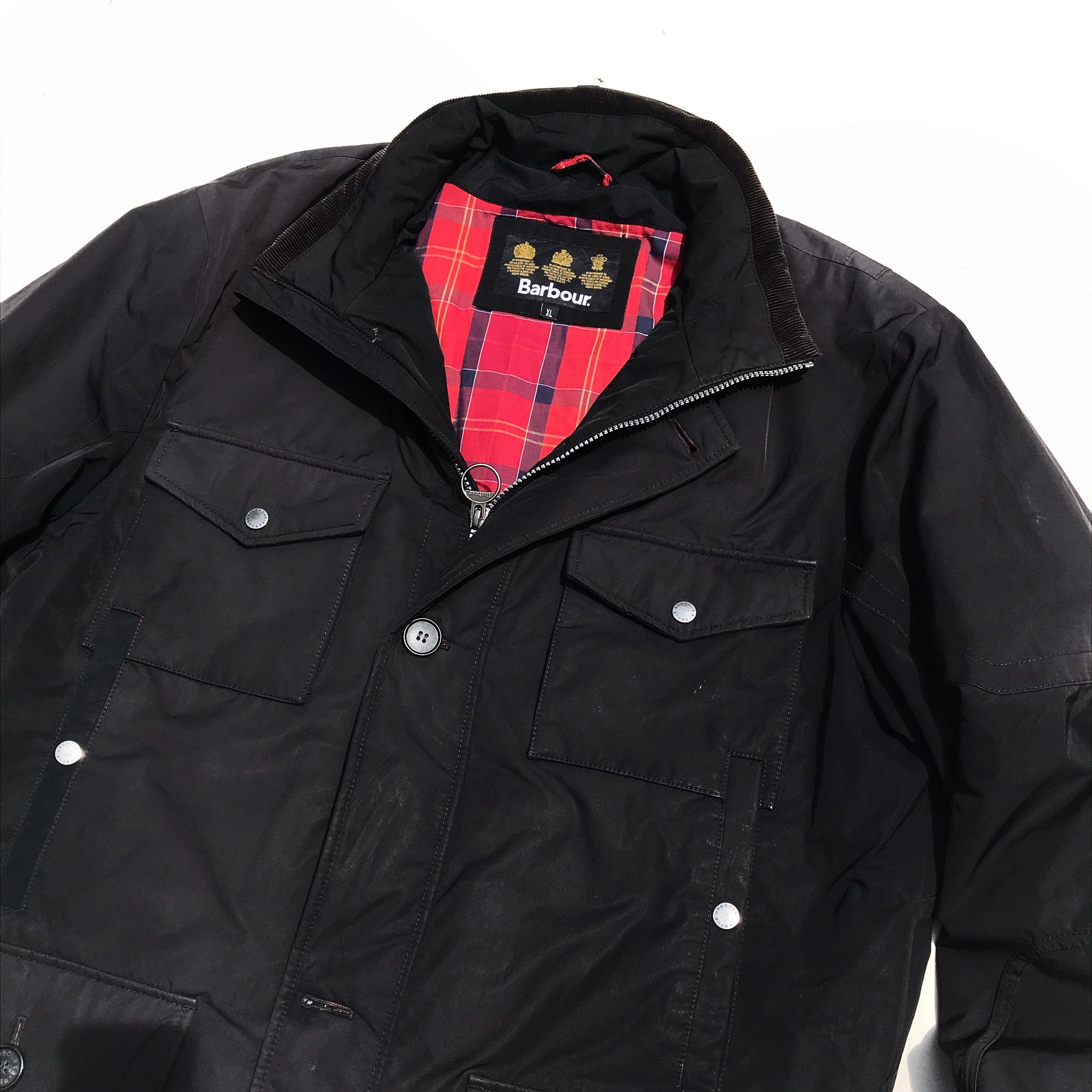 Barbour Barbour Ranger Parka M65 Design Jacket Black 4 pocket Size US XL / EU 56 / 4 - 2 Thumbnail