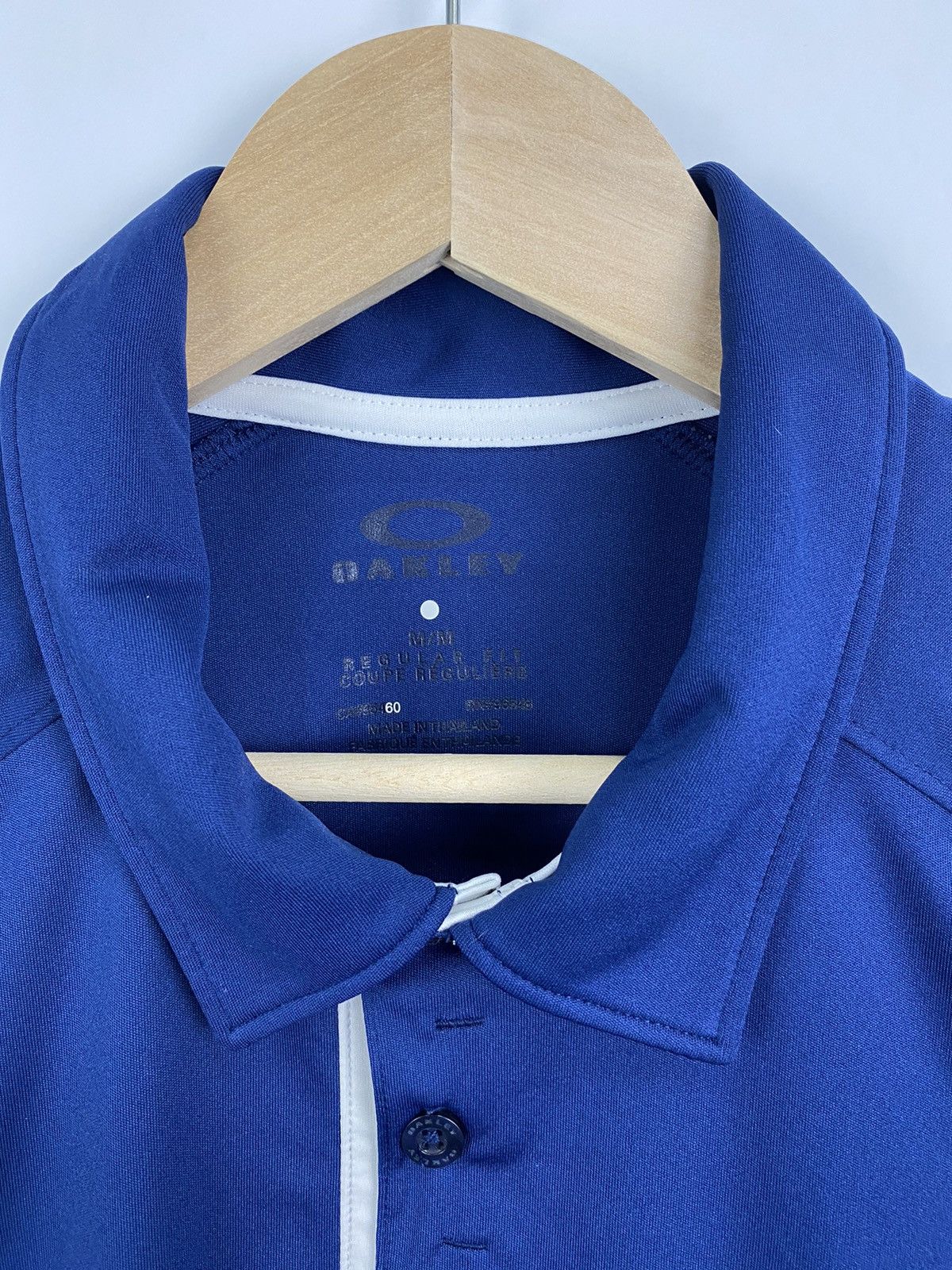 Oakley 🇺🇸 Vintage Y2K Oakley Art Polo T-Shirt Rare Hype Retro Size US M / EU 48-50 / 2 - 5 Thumbnail