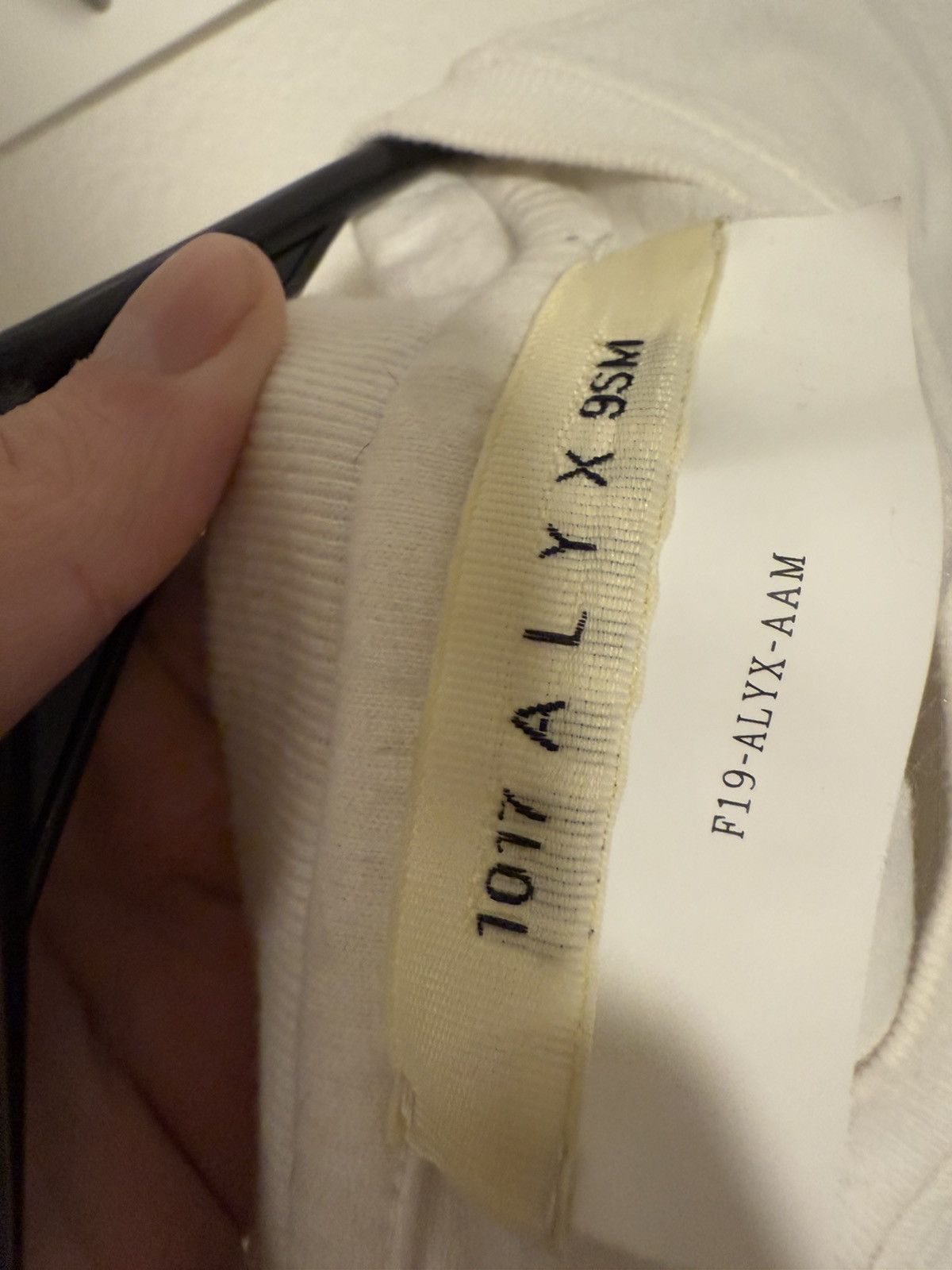 1017 ALYX 9SM × Designer Ex Nihilo White Buckle Tee Size US L / EU 52-54 / 3 - 3 Thumbnail