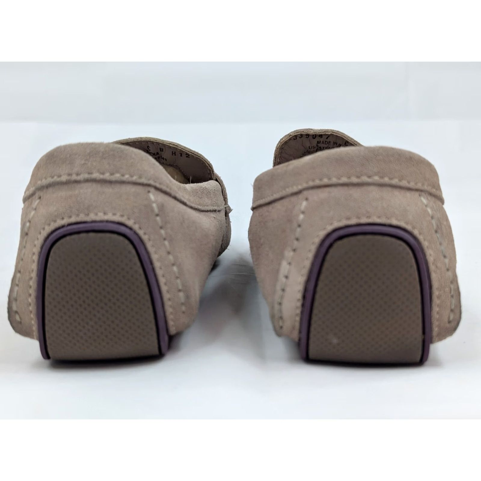 Vintage VINTAGE L.L. Bean Penny Loafer Women 6B Beige Suede Shearling Lined Nike Air Sole Size US 8 / IT 38 - 7 Thumbnail