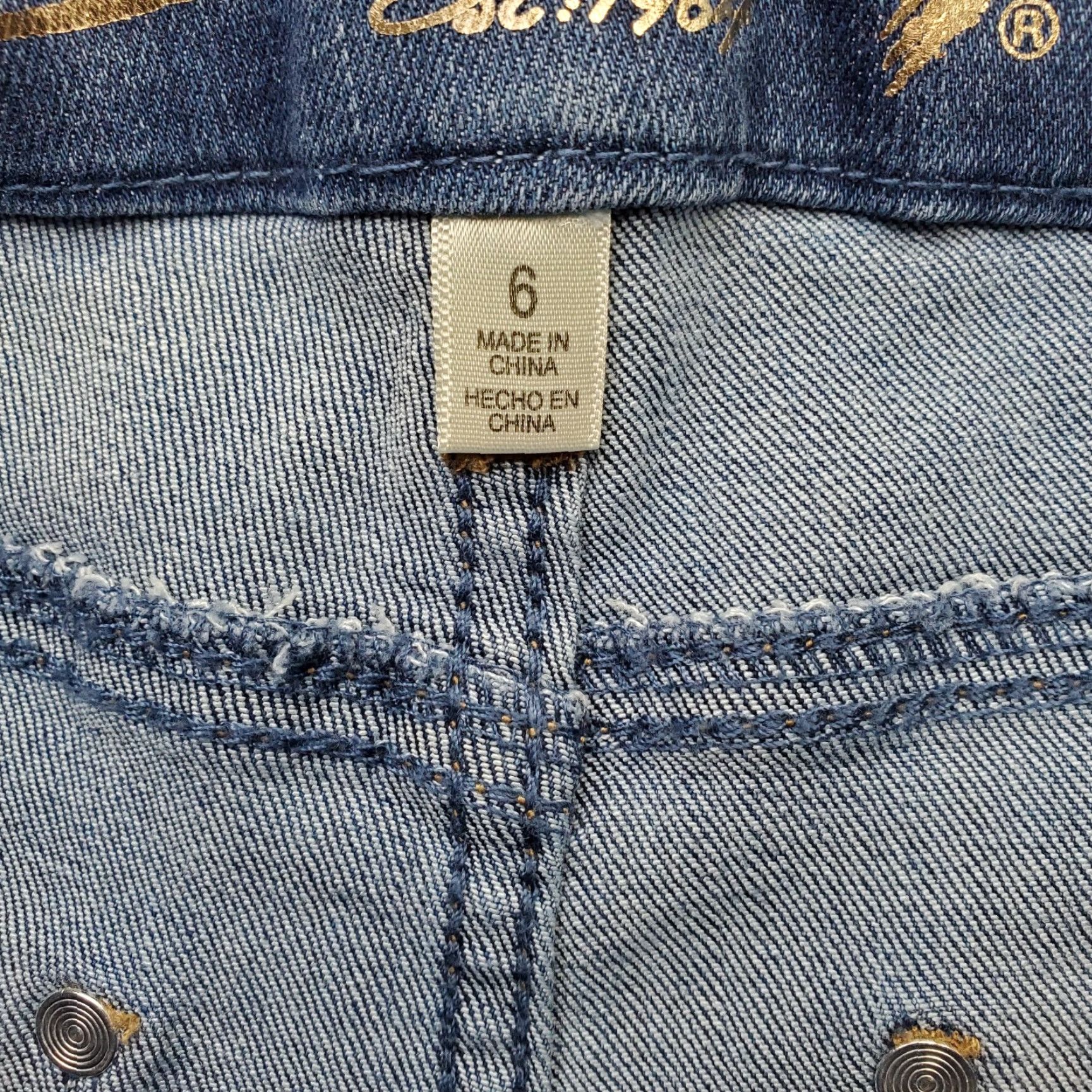 Vintage Seven7 Jeans Womens Size 6 Blue Faded Denim Medium Wash Casual 5 Pocket Skinny Leg Jeans Size 28" / US 6 / IT 42 - 5 Thumbnail