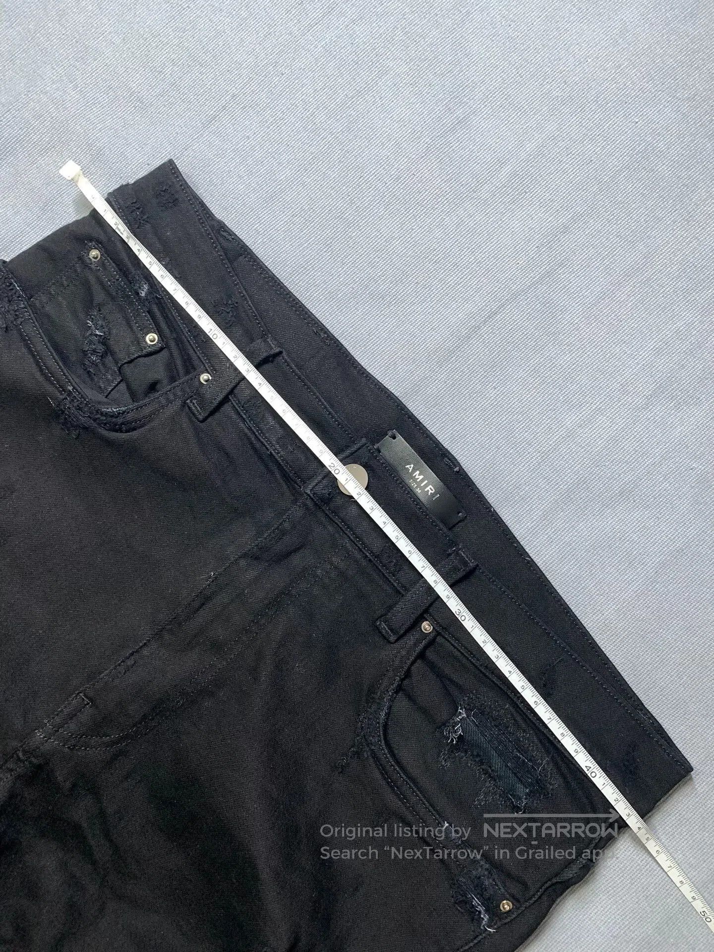 Amiri AMIRI MX1 Patchwork Distressed Jeans. Size US 34 / EU 50 - 7 Thumbnail