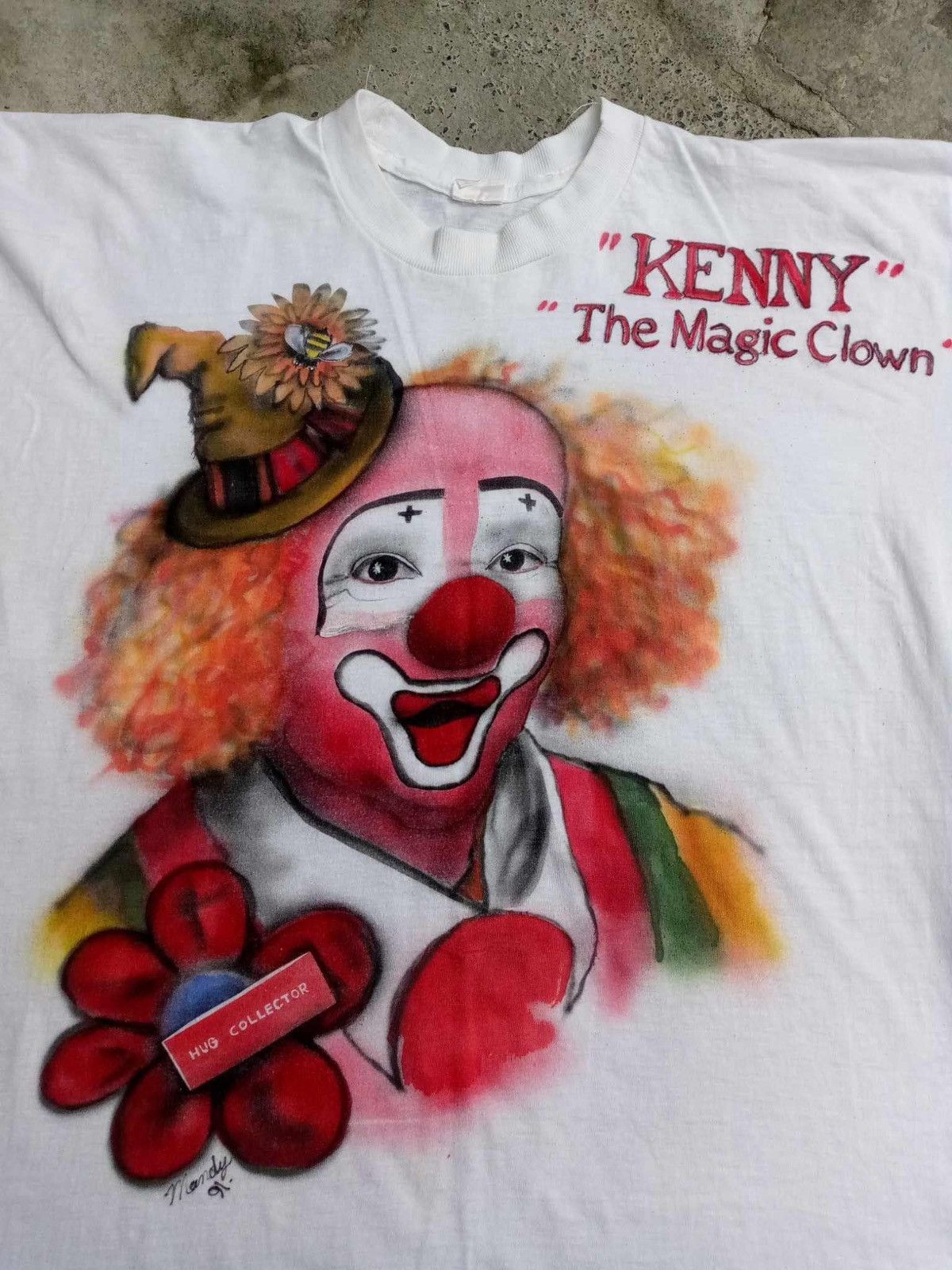 Vintage 90s Kenny the magic clown tee 🤡 Size US M / EU 48-50 / 2 - 4 Thumbnail