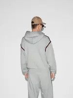 Gucci o1loc1c1125 768444 Cotton Jersey Hooded Sweatshirt With Web Size US XS / EU 42 / 0 - 4 Thumbnail