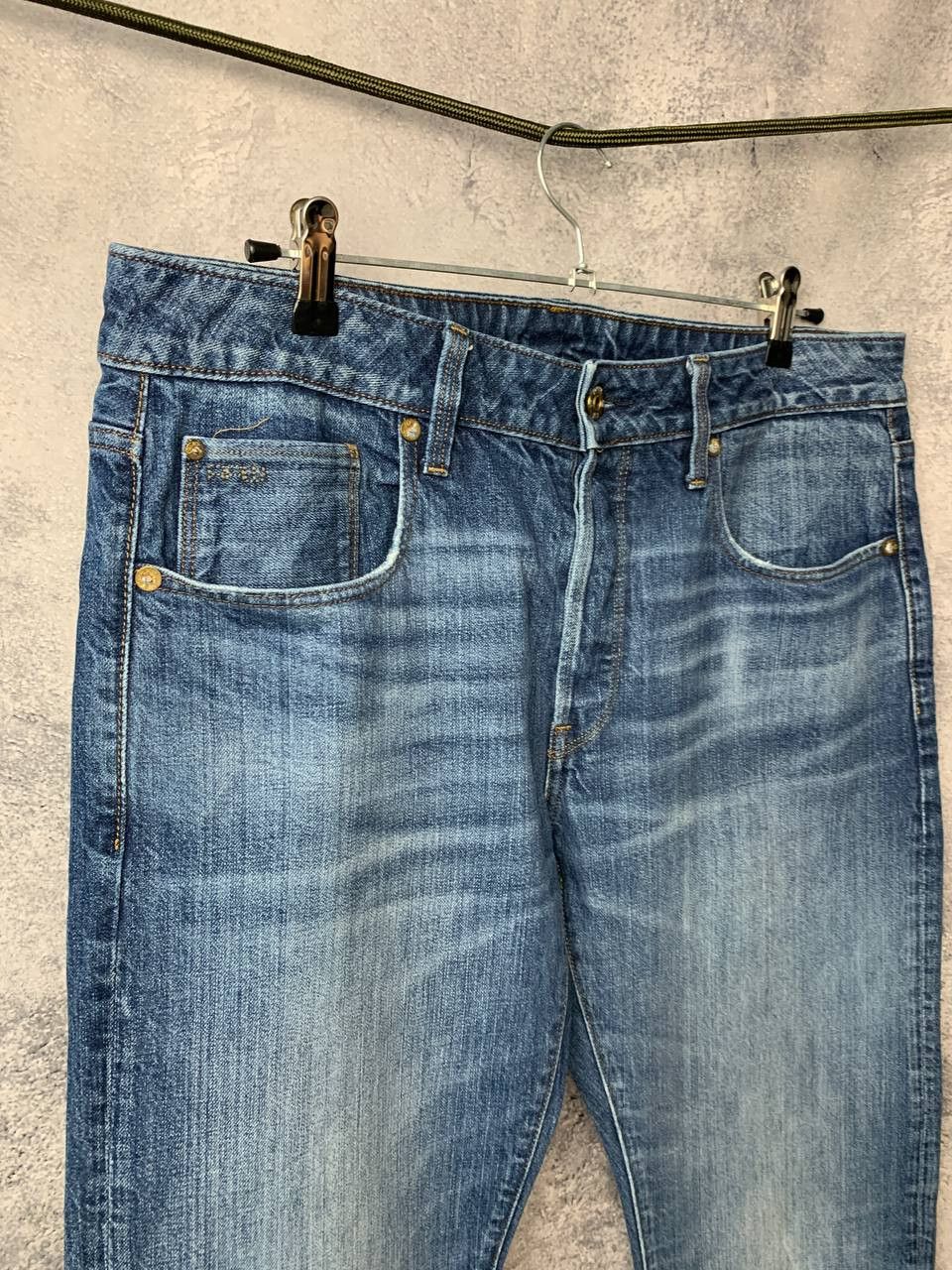 G-Star G-Star Raw 3301 Straight Jeans Denim Pants Men's size 34x30 Size US 34 / EU 50 - 4 Thumbnail