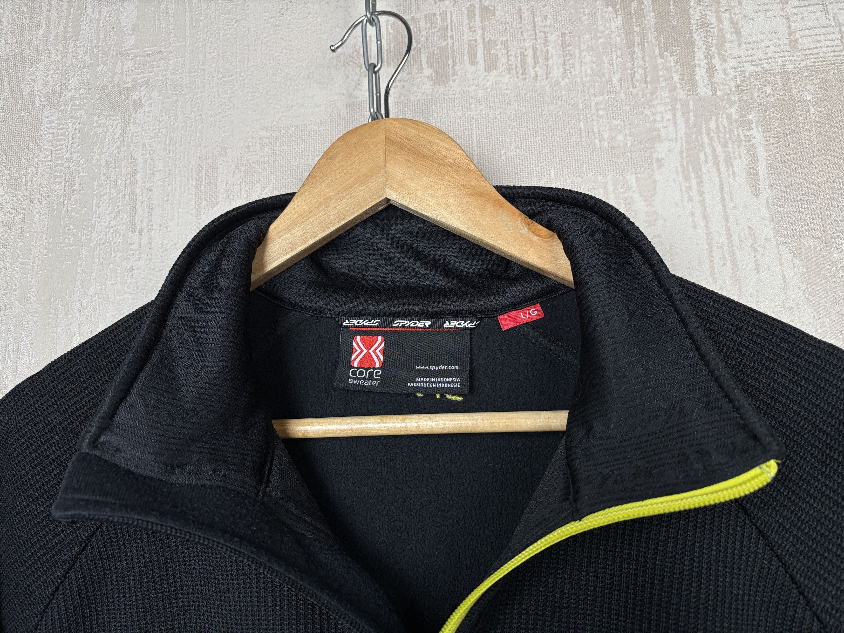 Spyder Spyder Core Fleece Sweater Full Zip Jacket Ski Layer Size US L / EU 52-54 / 3 - 5 Thumbnail