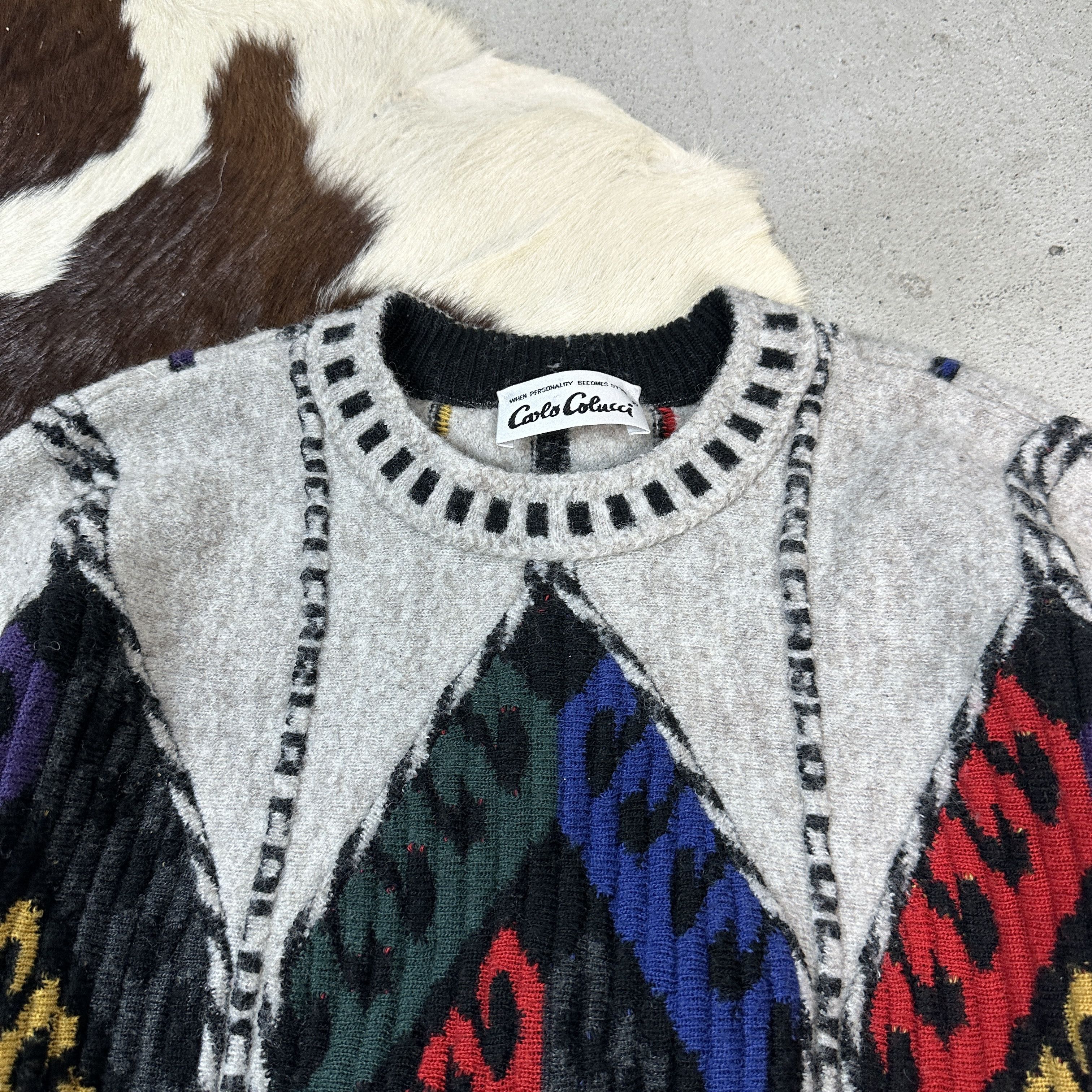 Carlo Colucci × Vintage Carlo Colucci Vintage Sweater Size US M / EU 48-50 / 2 - 3 Thumbnail