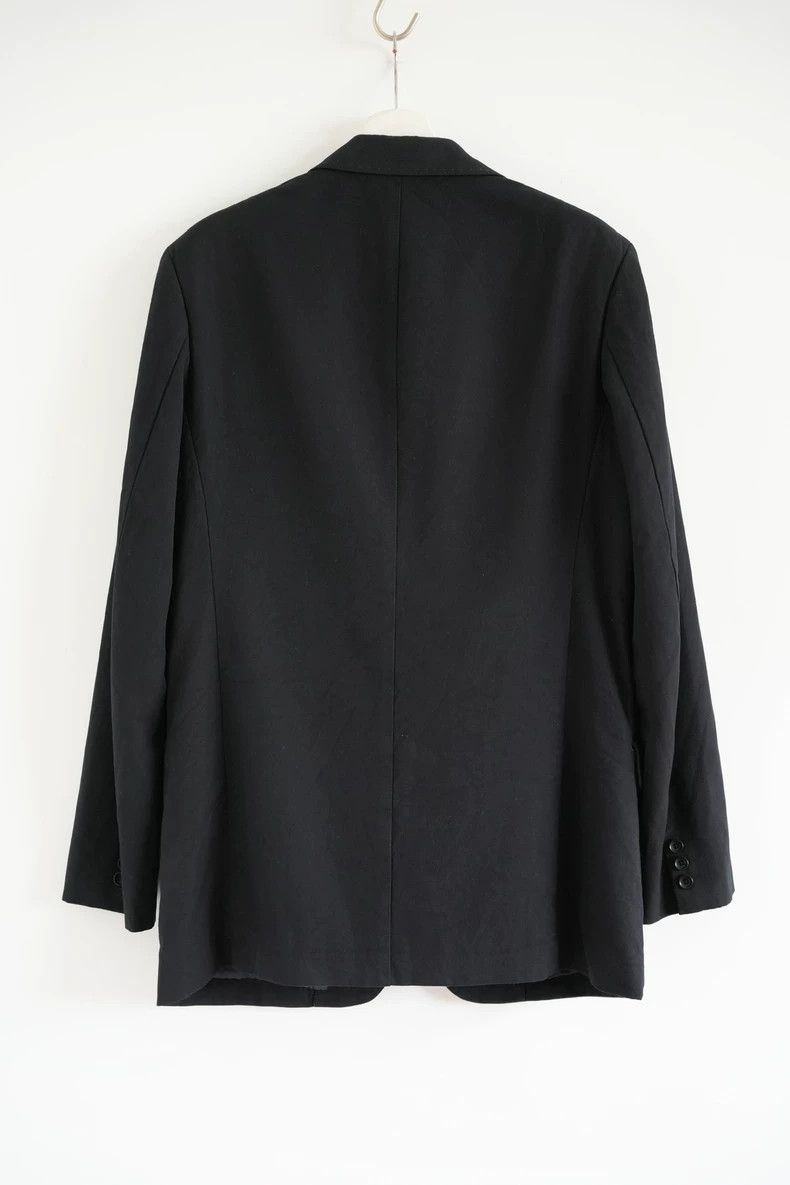 Yohji Yamamoto Yohji Yamamoto size 3 04aw Tribute Knit Wool blazer Size 36R - 2 Thumbnail