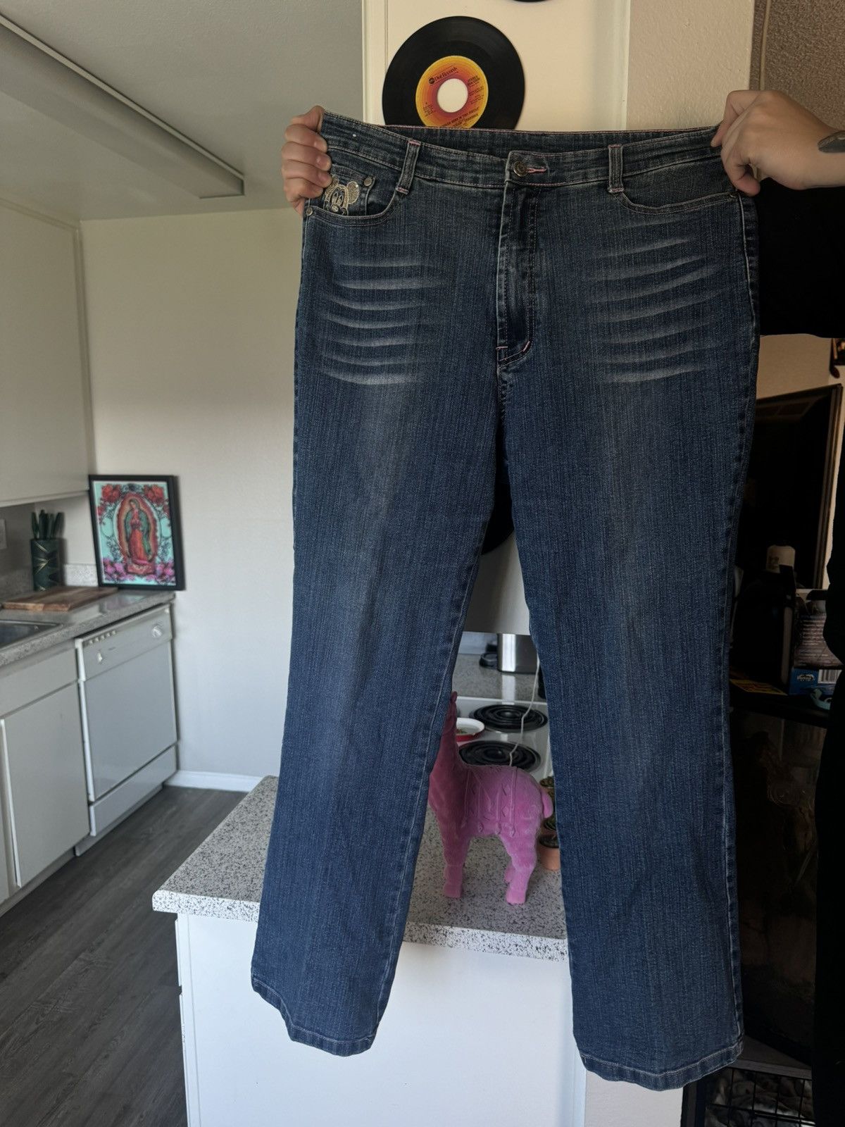 Disney Vintage Disney Jeans Size 36" / US 14 / IT 50 - 1 Thumbnail